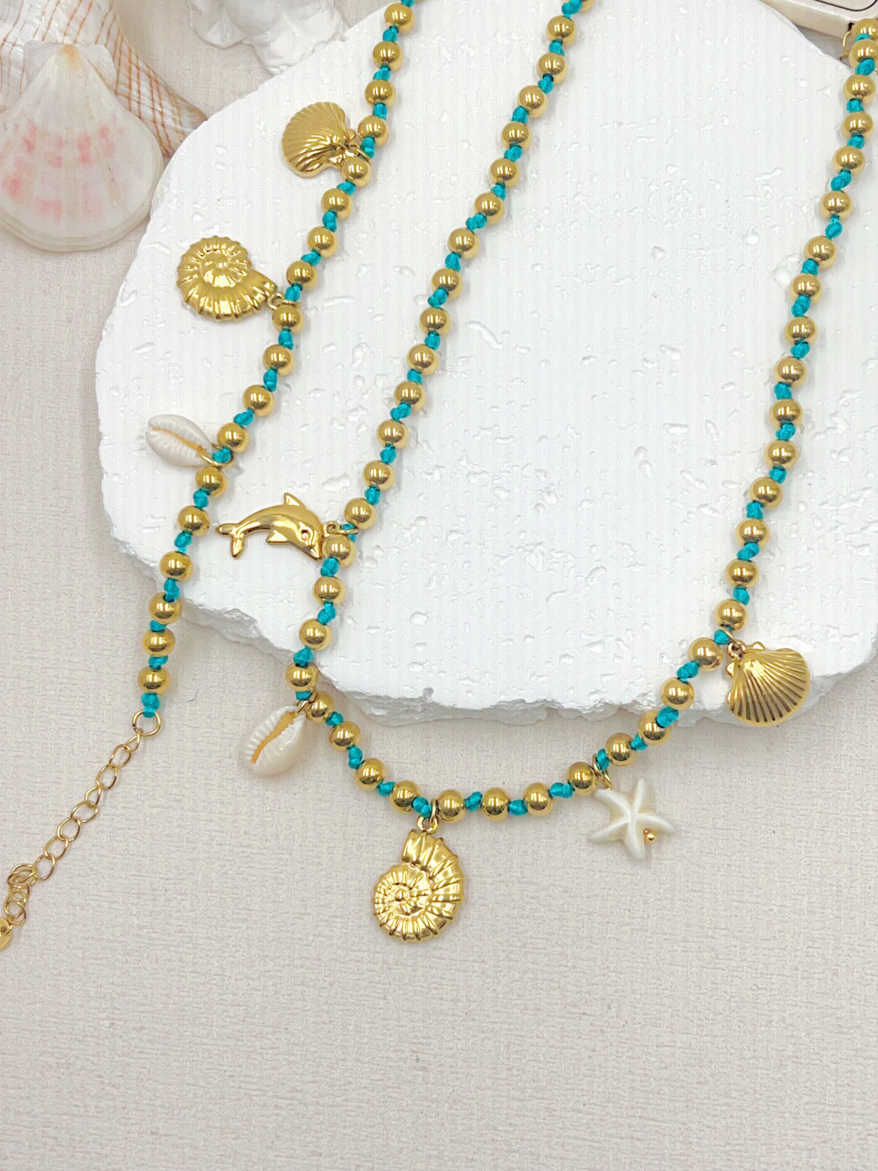 Grossiste WEC Bijoux - ENSEMBLE COLLIER+BRACELET EN ACIER INOXYDABLE