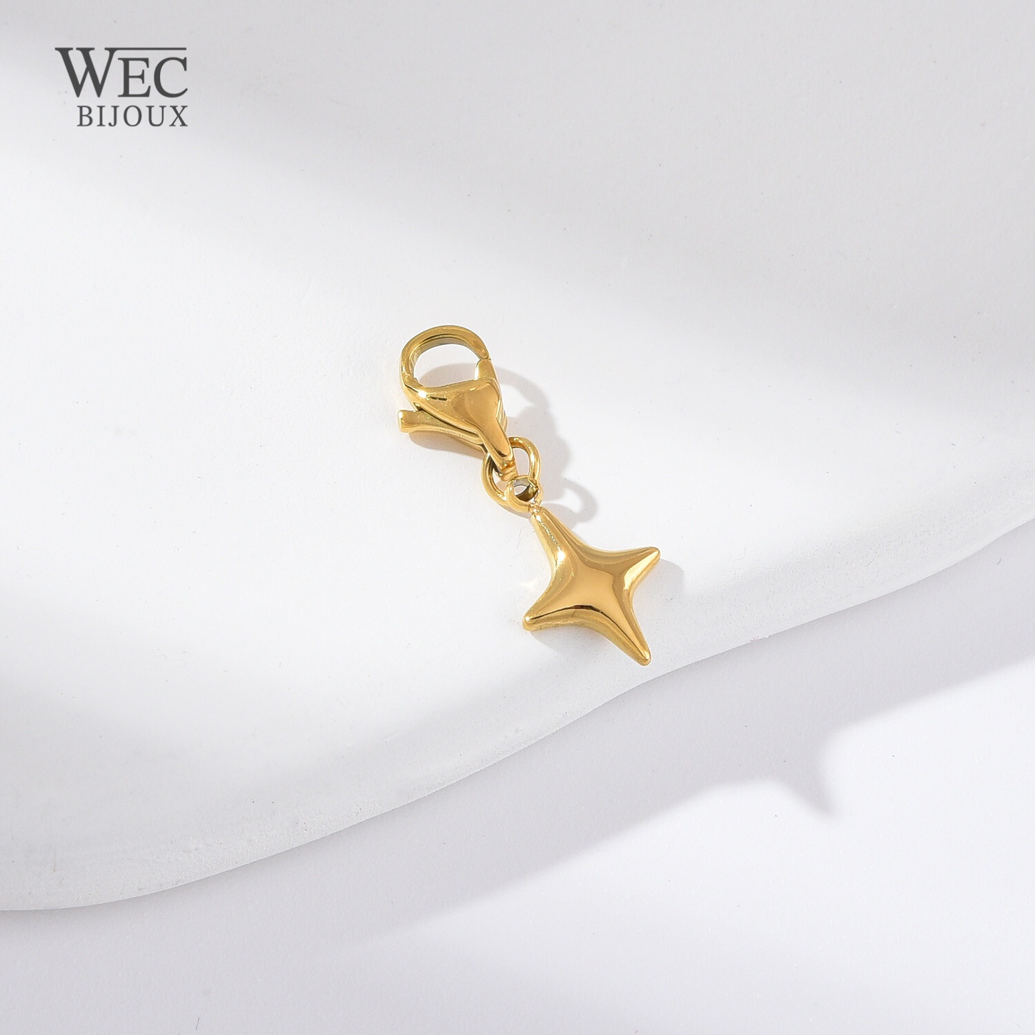 Grossiste WEC Bijoux - PENDENTIF CHARM EN ACIER INOXYDABLE