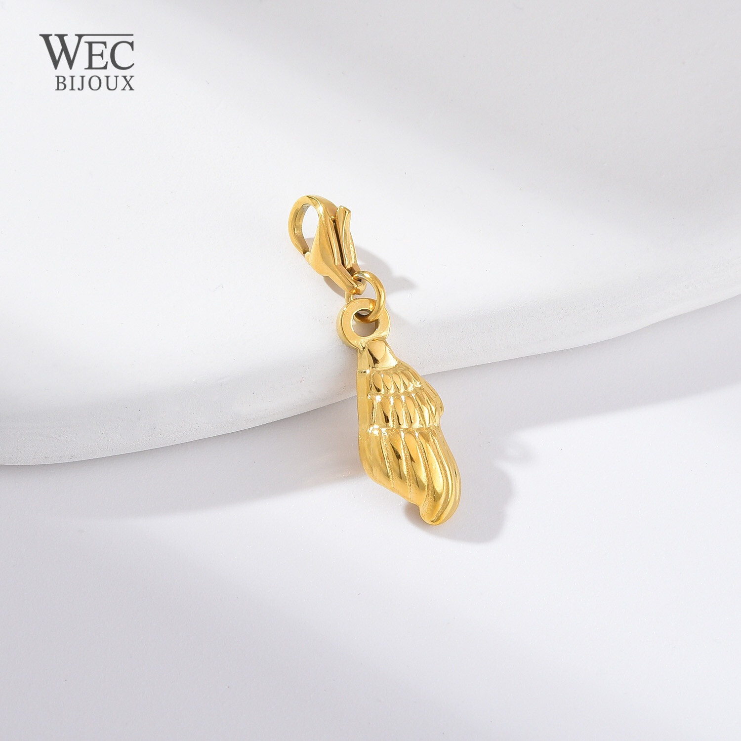 Grossiste WEC Bijoux - PENDENTIF CHARM EN ACIER INOXYDABLE