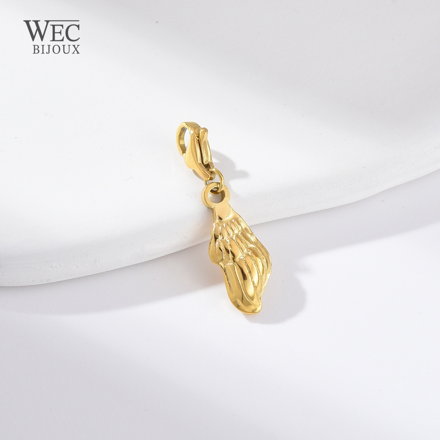 Grossiste WEC Bijoux - PENDENTIF CHARM EN ACIER INOXYDABLE