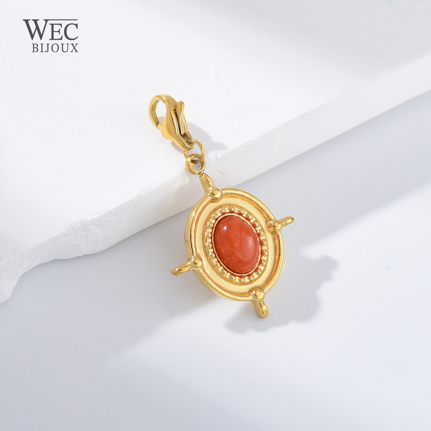 Grossiste WEC Bijoux - PENDENTIF CHARM EN ACIER INOXYDABLE