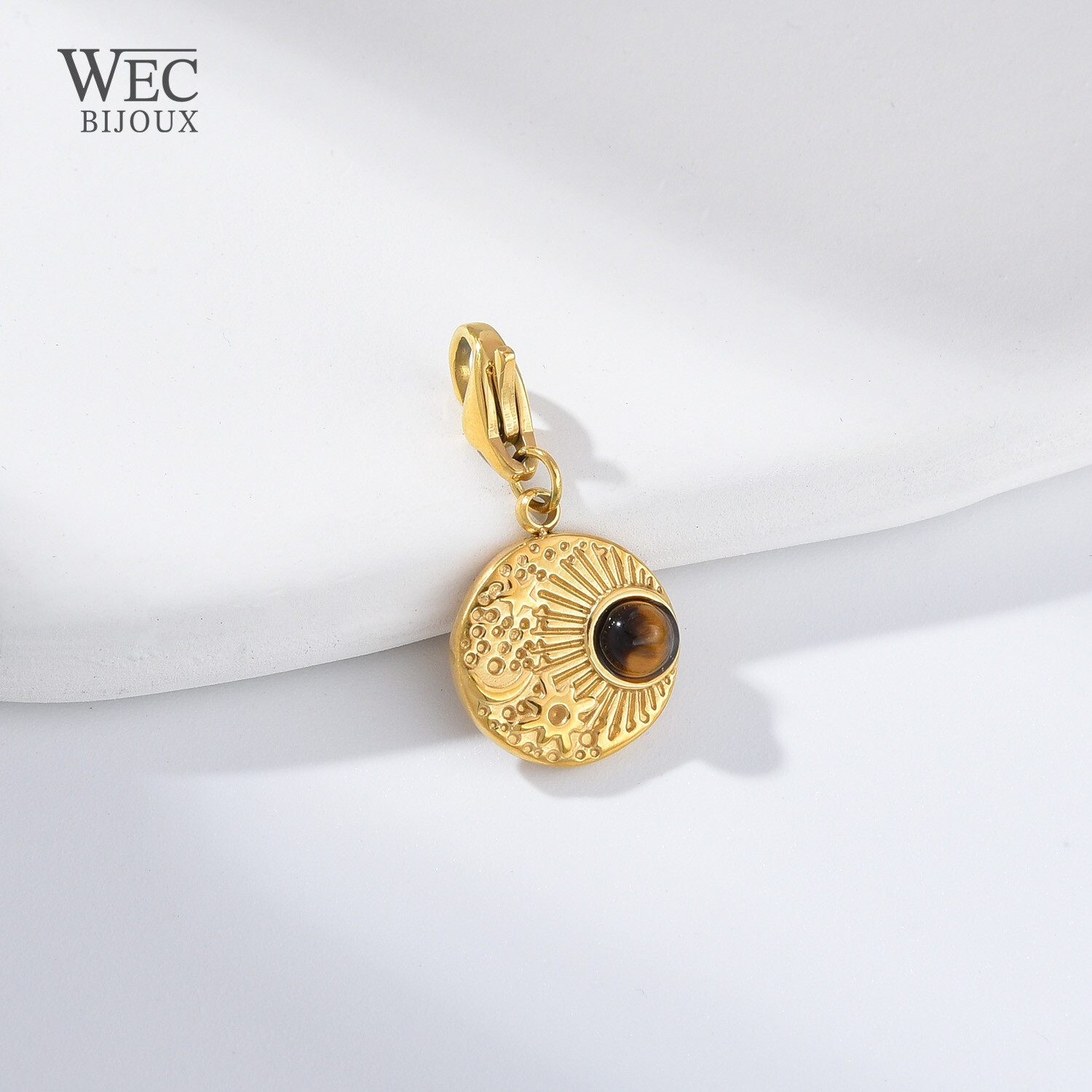 Grossiste WEC Bijoux - PENDENTIF CHARM EN ACIER INOXYDABLE
