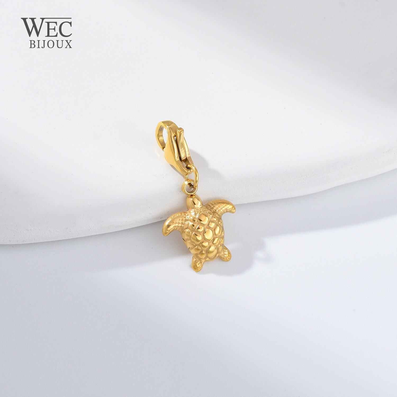 Wholesaler WEC Bijoux - STAINLESS STEEL CHARM PENDANT