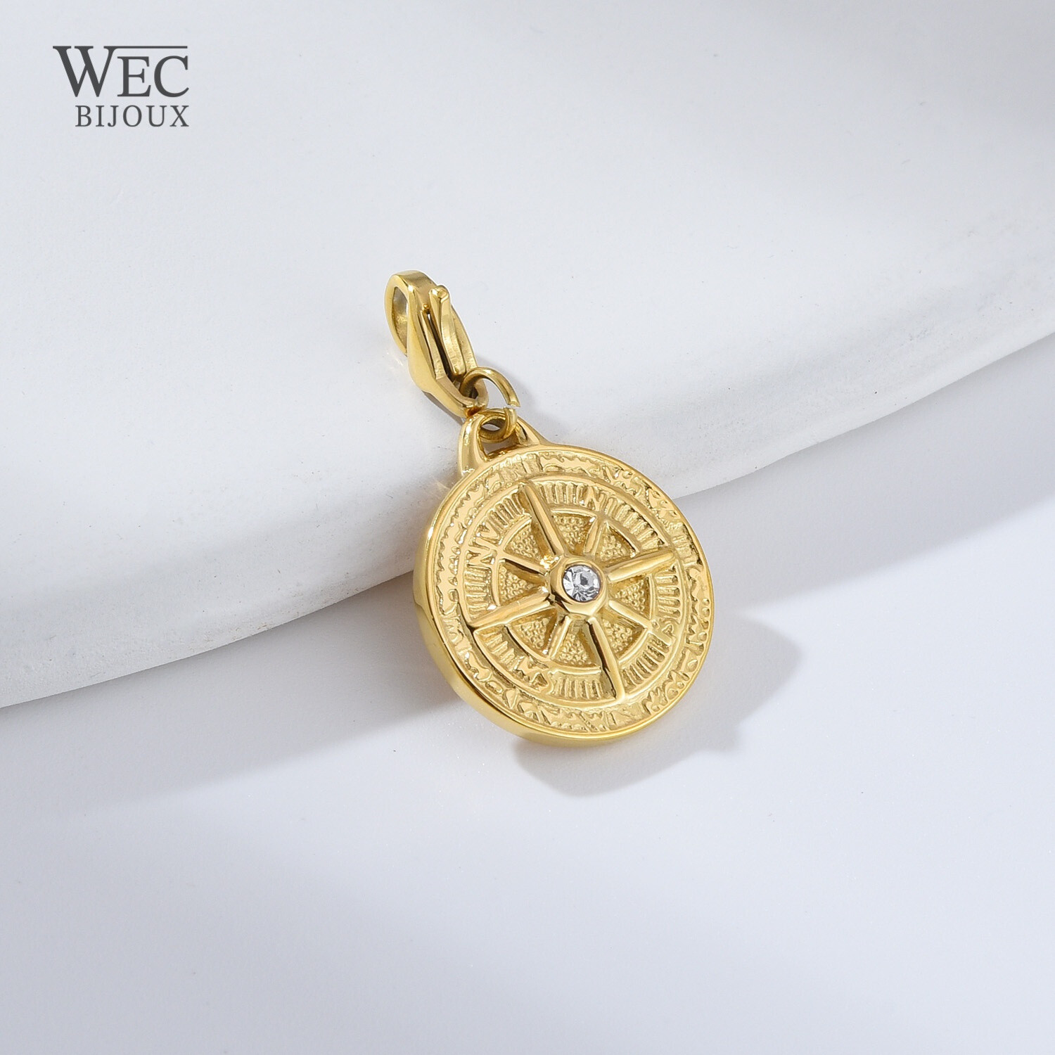 Grossiste WEC Bijoux - PENDENTIF CHARM EN ACIER INOXYDABLE