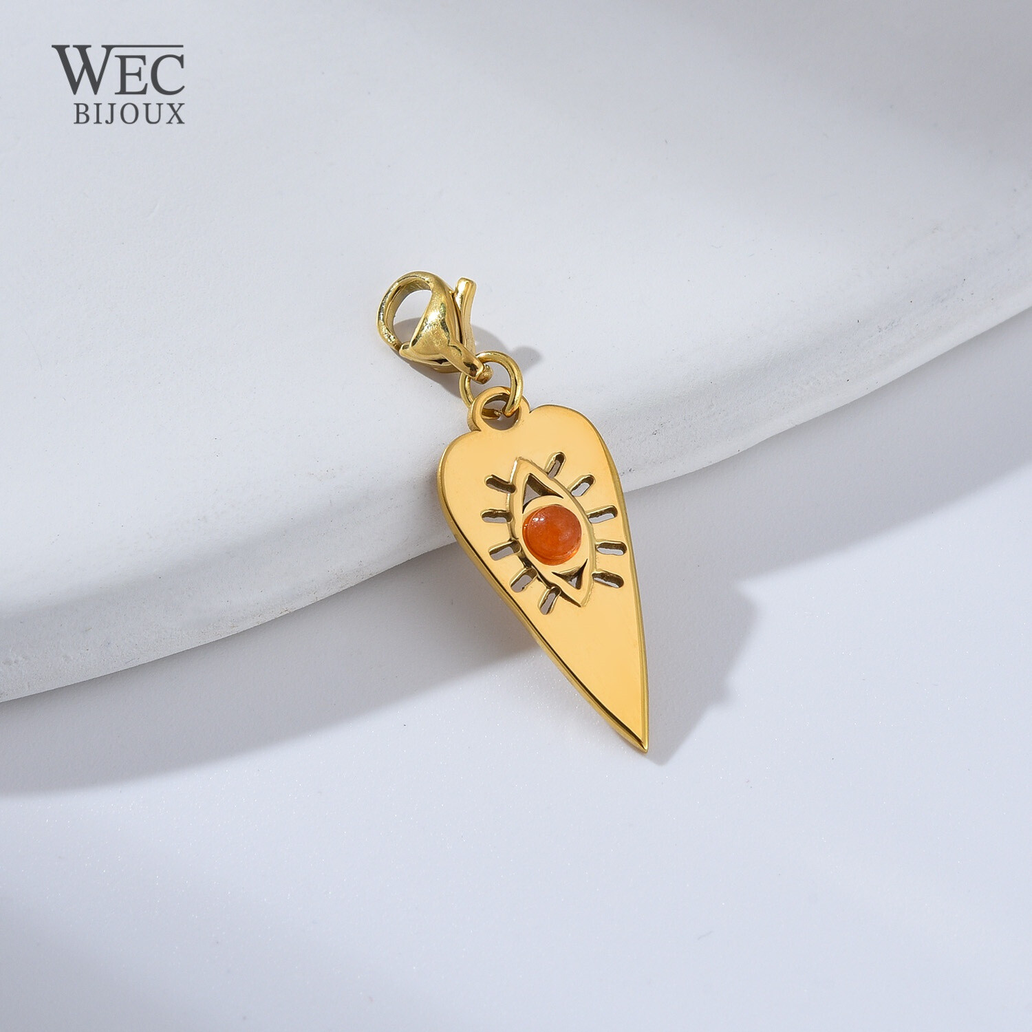 Grossiste WEC Bijoux - PENDENTIF CHARM EN ACIER INOXYDABLE
