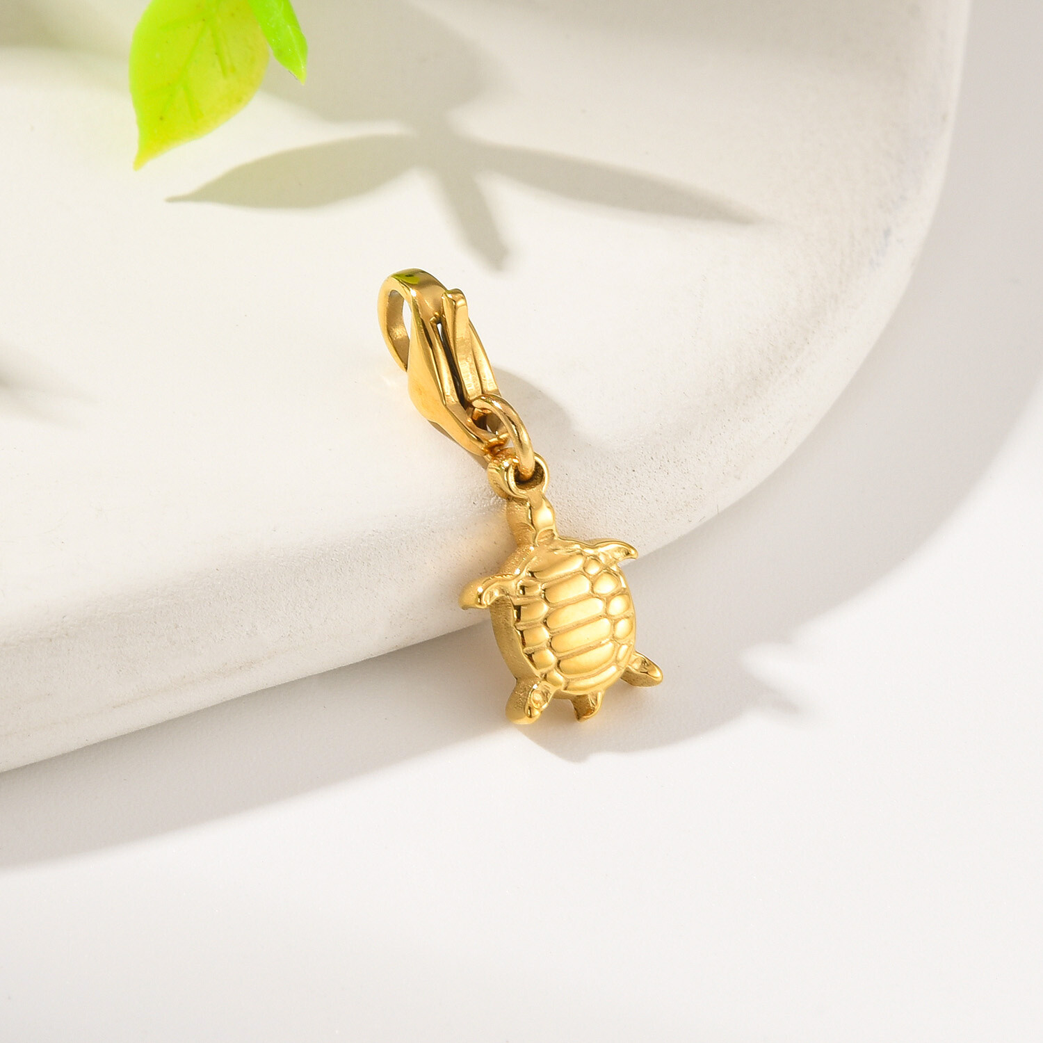 Grossiste WEC Bijoux - PENDENTIF CHARM TORTUE EN ACIER INOXYDABLE