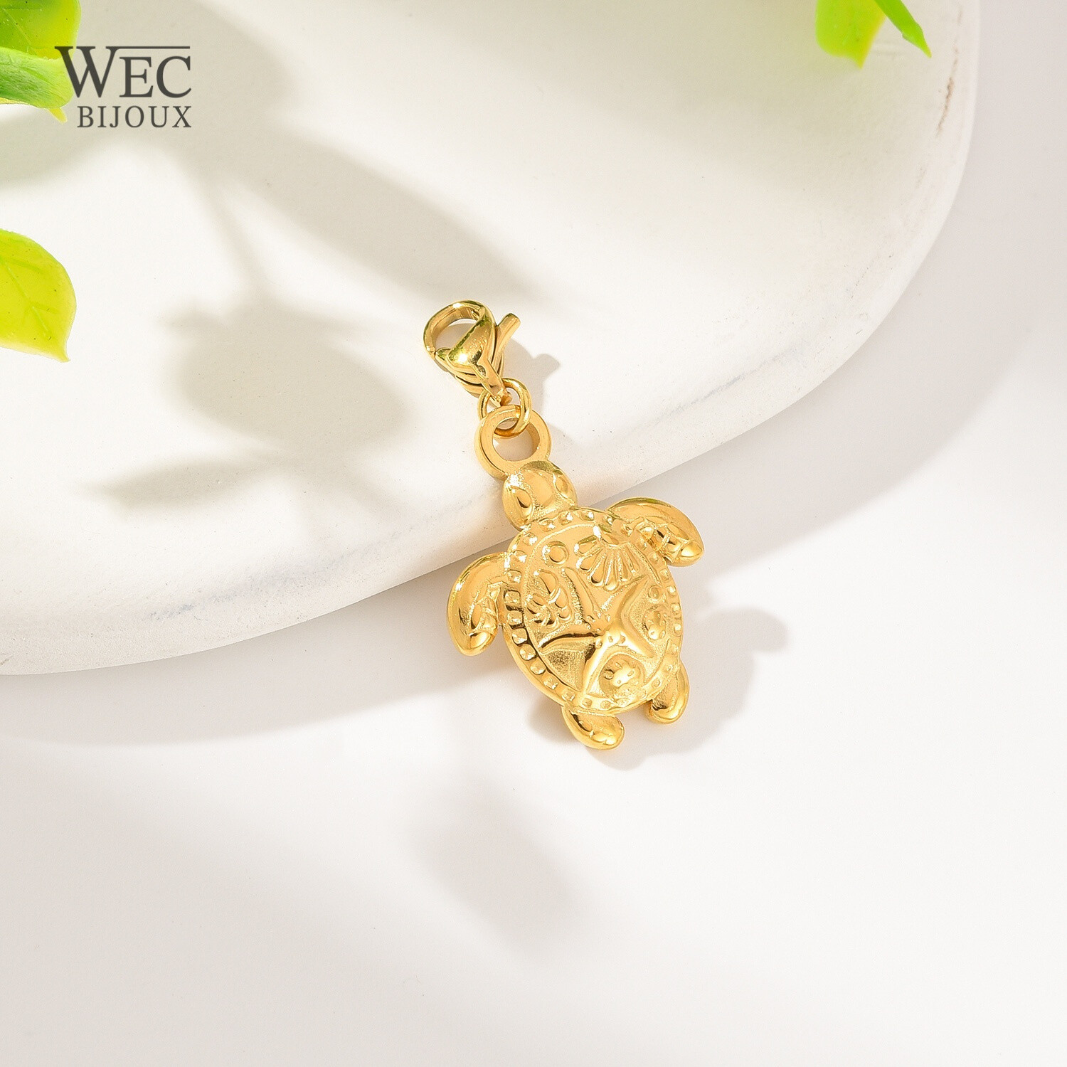 Mayorista WEC Bijoux - Colgante de encanto de acero inoxidable