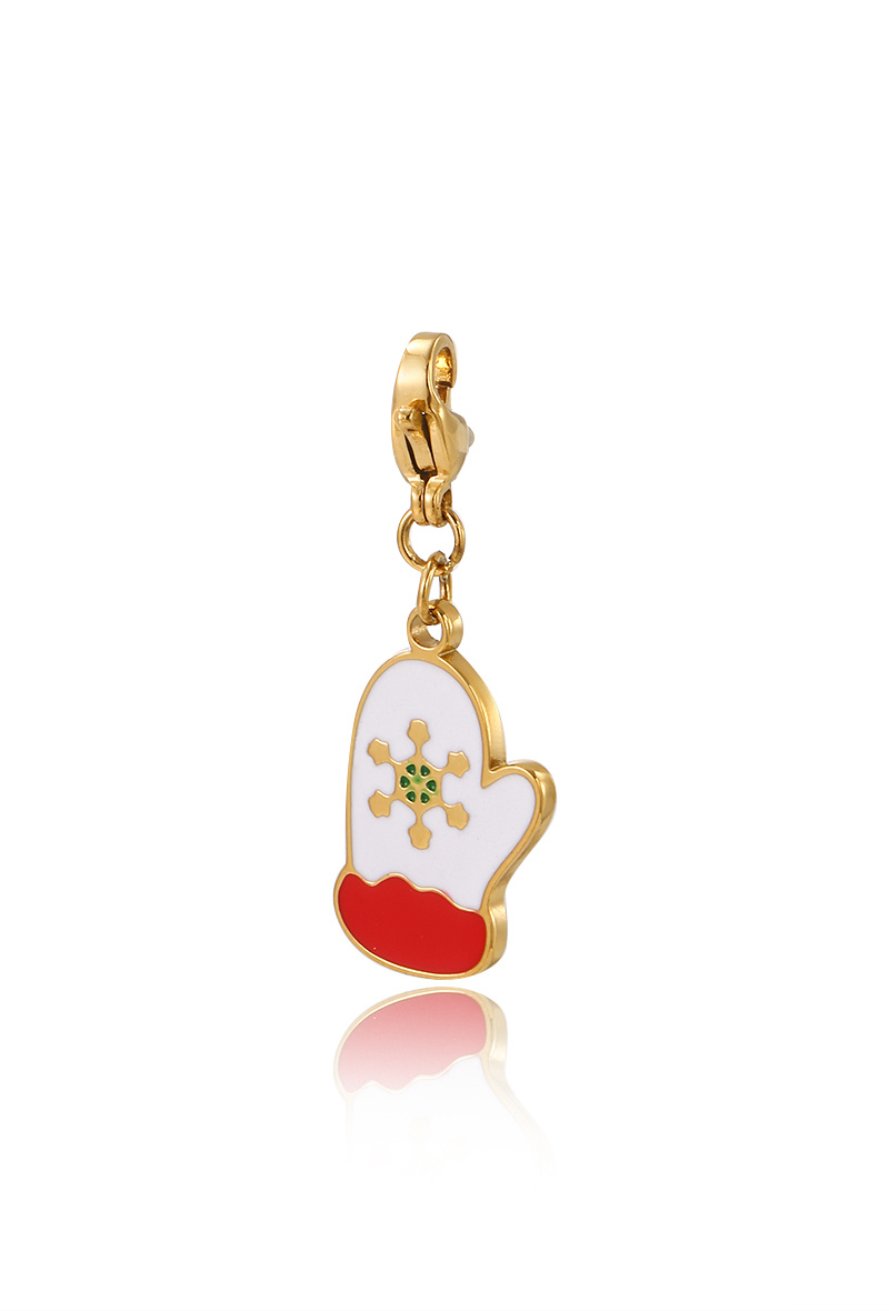 Grossiste WEC Bijoux - Pendentif gant en acier inoxydable