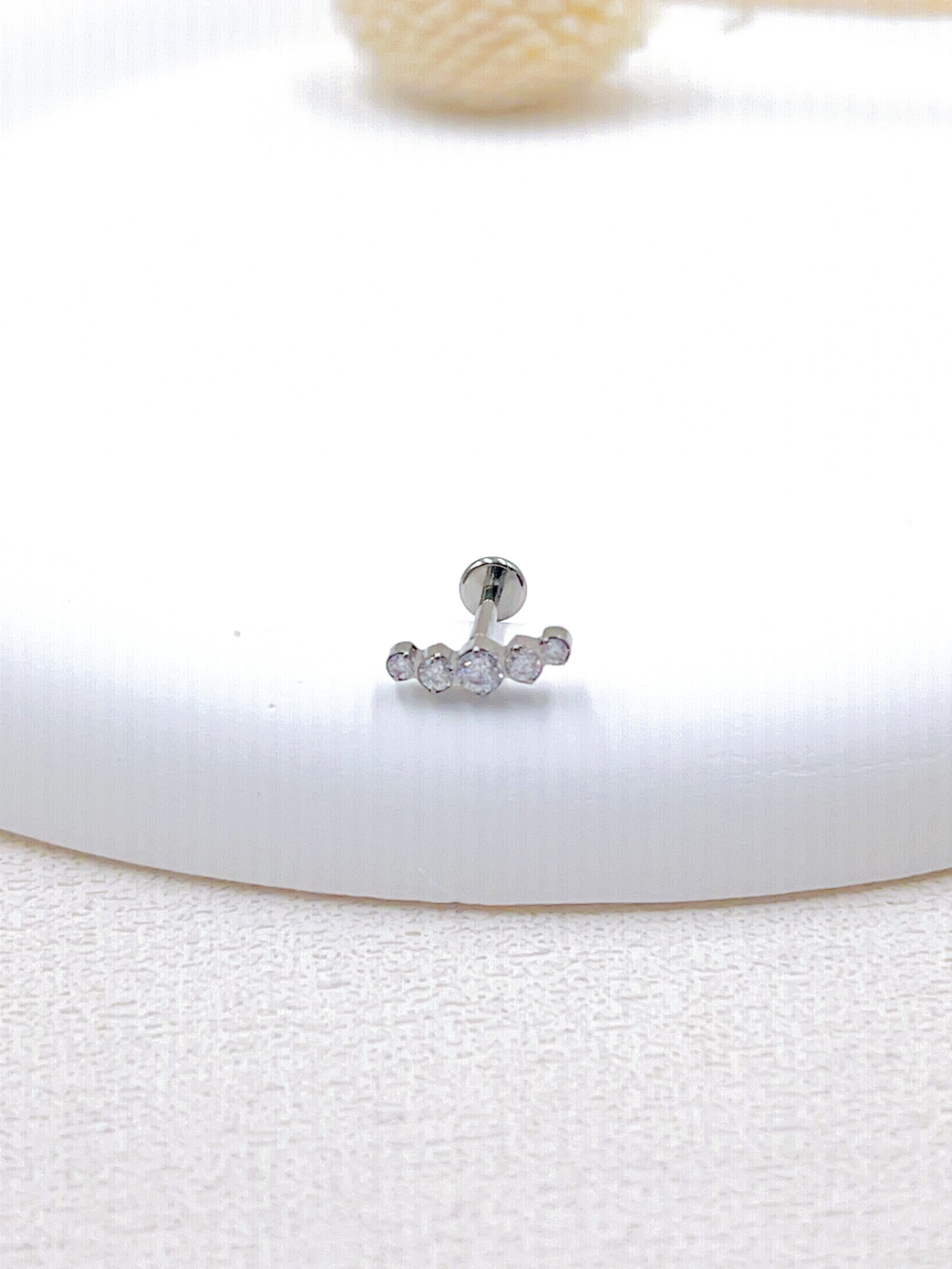 Mayorista WEC Bijoux - PIERCING TITANIO, ZIRCONIO