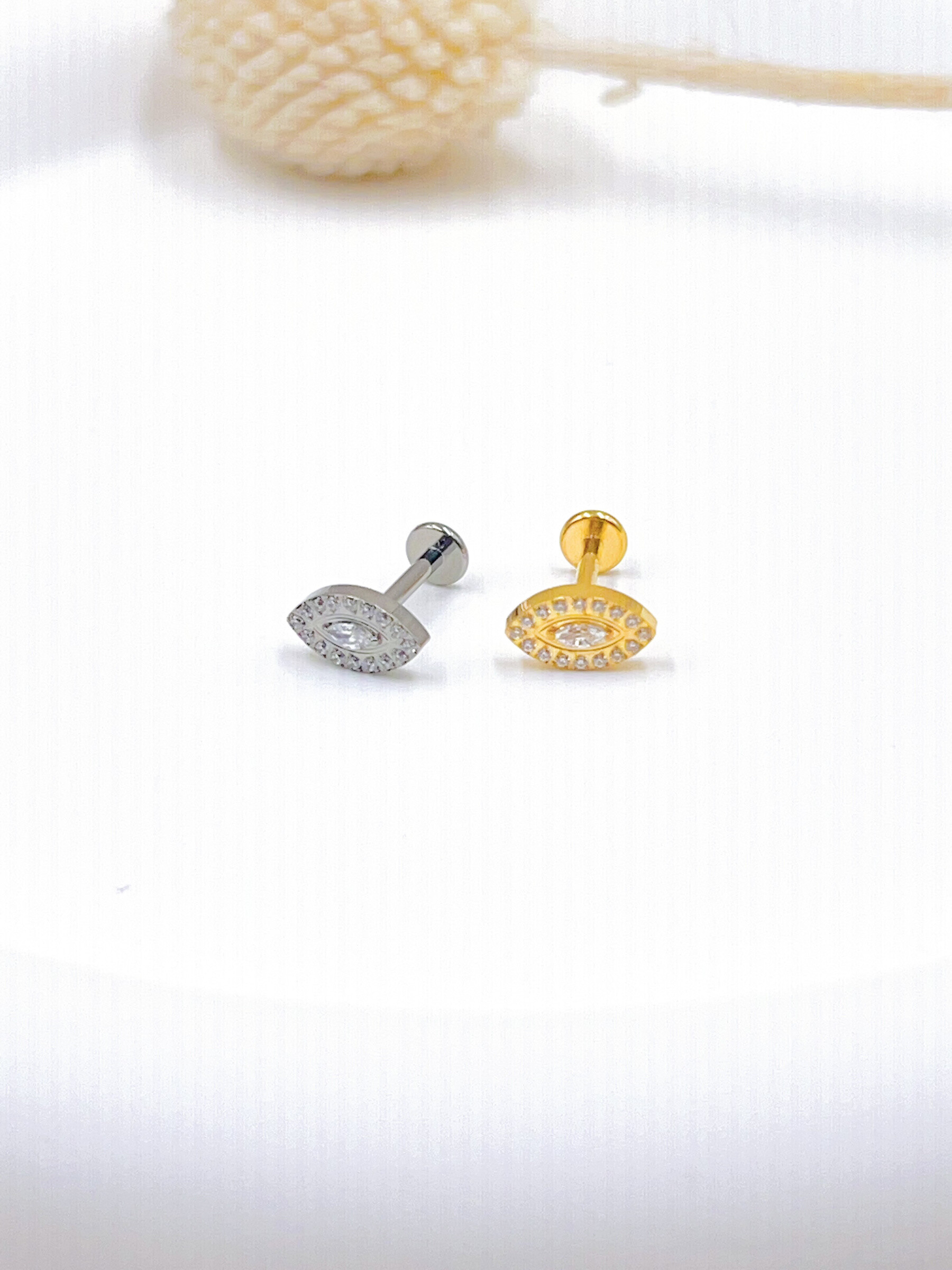Mayorista WEC Bijoux - PIERCING TITANIO, ZIRCONIO