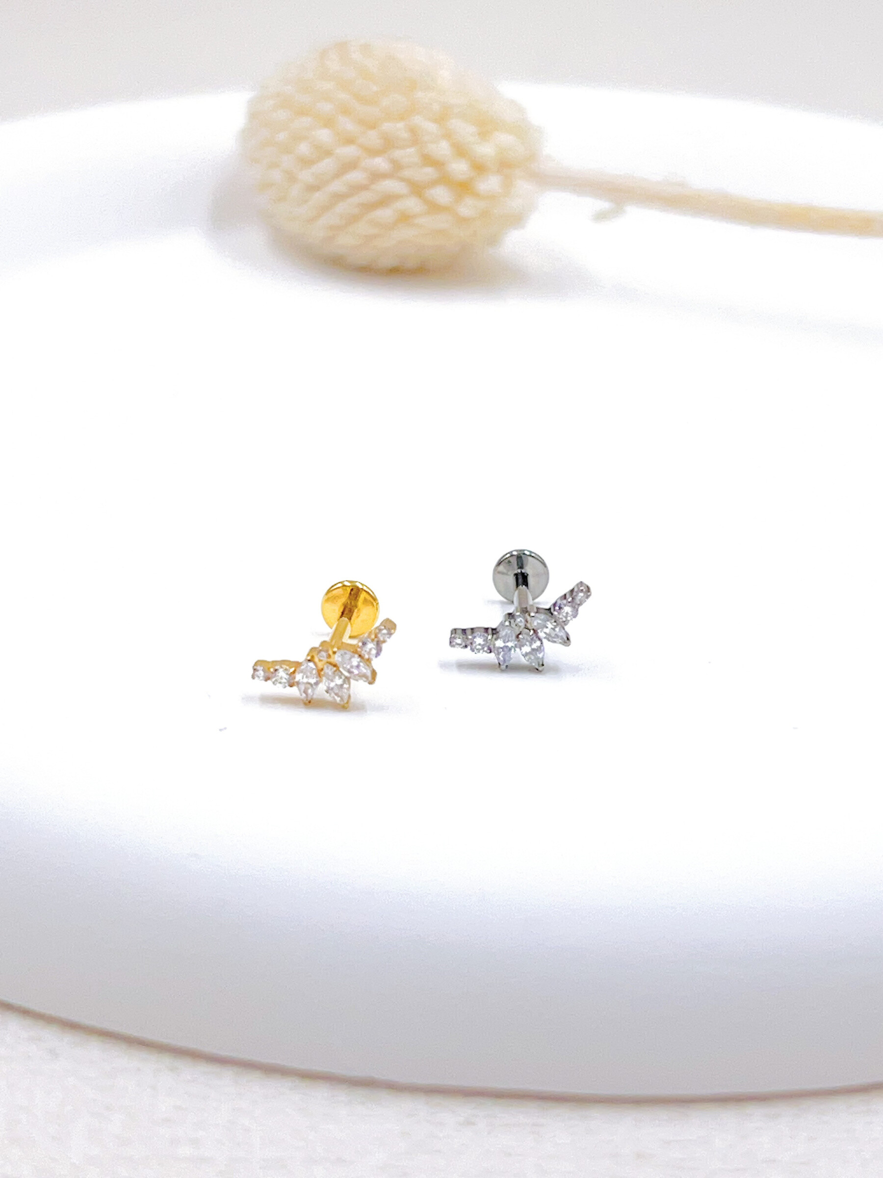 Mayorista WEC Bijoux - PIERCING TITANIO, ZIRCONIO