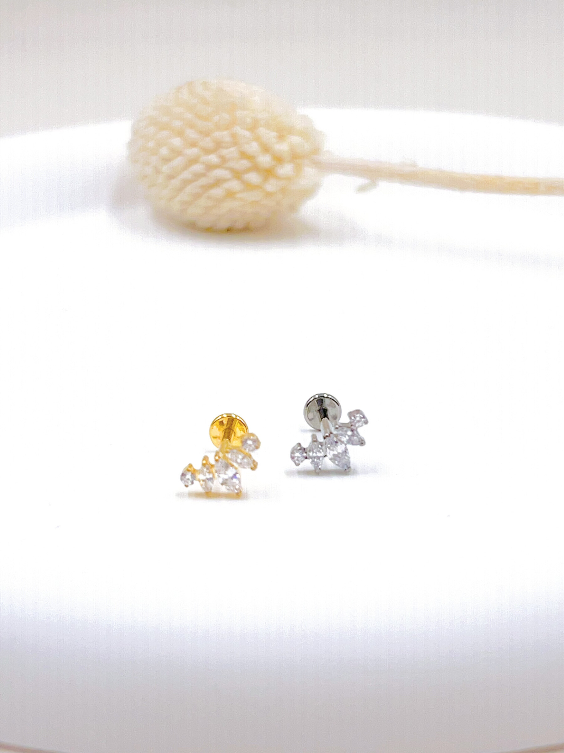 Mayorista WEC Bijoux - PIERCING TITANIO, ZIRCONIO