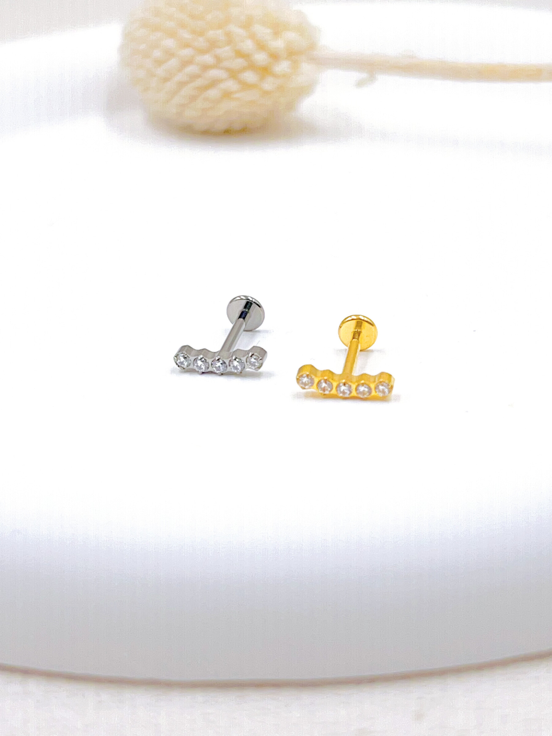 Mayorista WEC Bijoux - PIERCING TITANIO, ZIRCONIO