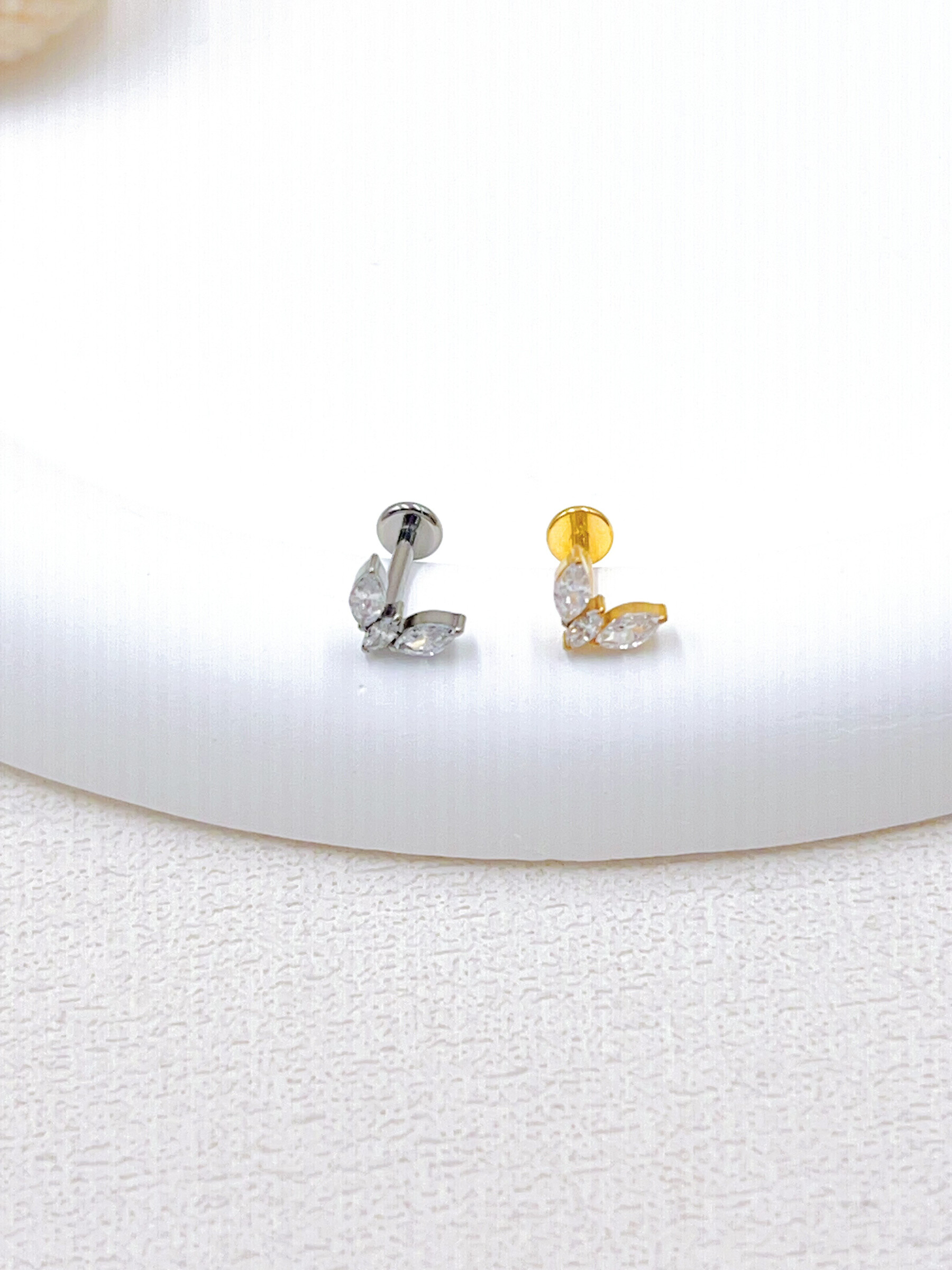 Mayorista WEC Bijoux - PIERCING TITANIO, ZIRCONIO
