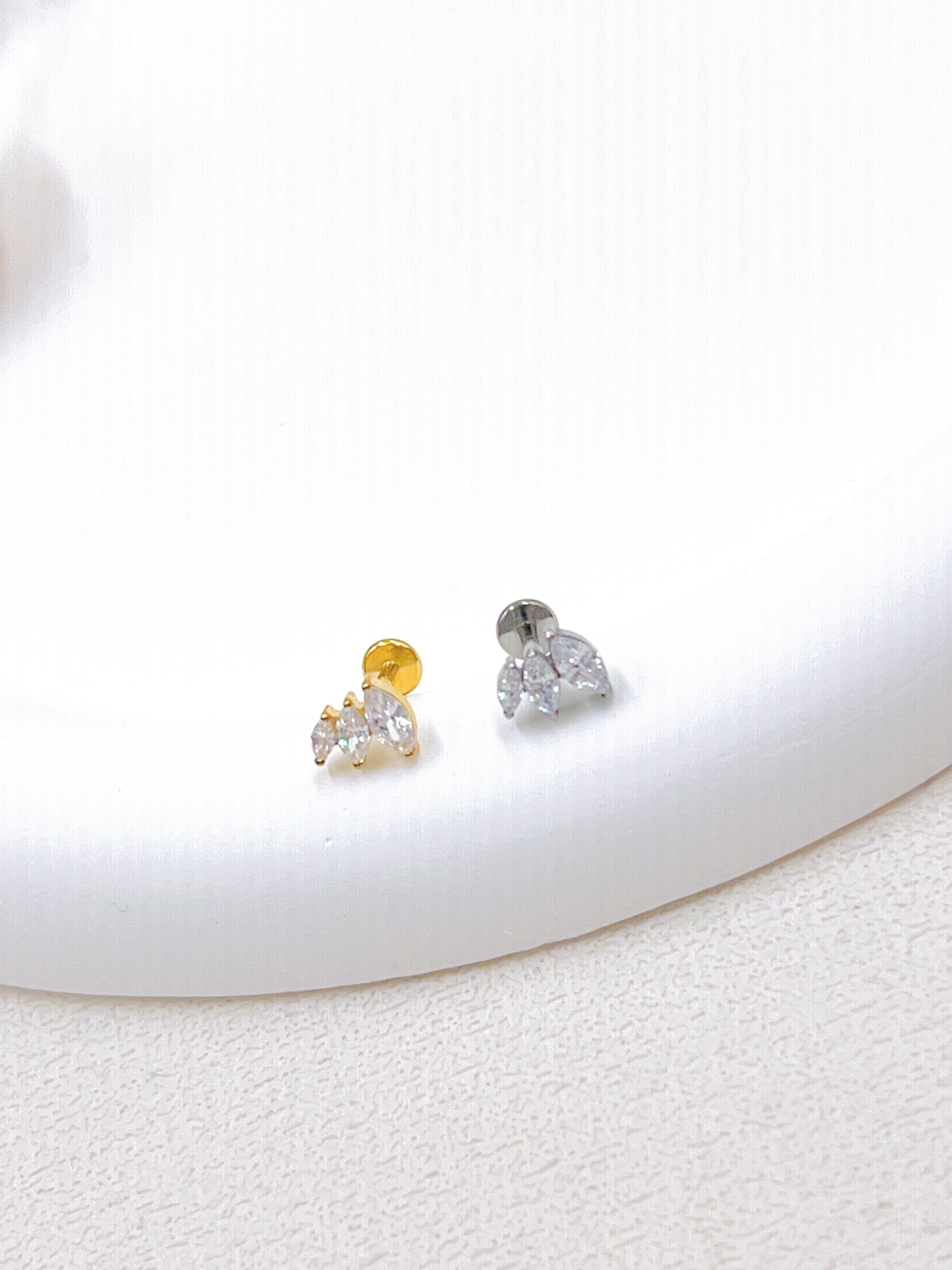 Mayorista WEC Bijoux - PIERCING TITANIO, ZIRCONIO