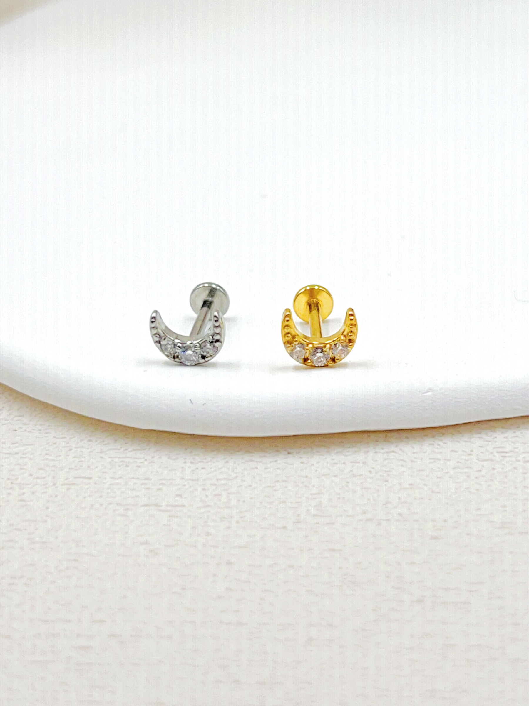Grossista WEC Bijoux - PIERCING IN ACCIAIO, ZIRCONIO