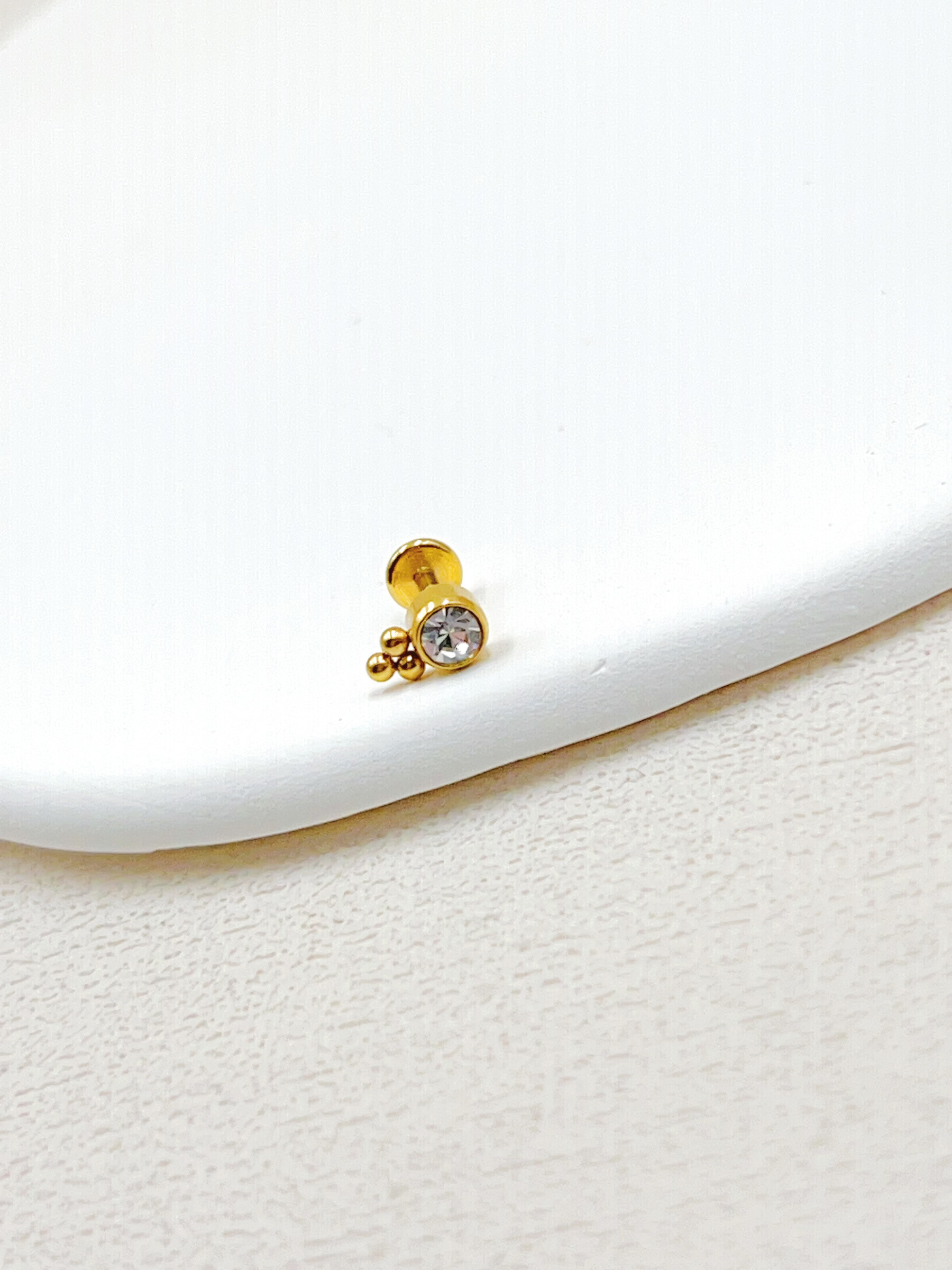 Grossista WEC Bijoux - PIERCING IN ACCIAIO, ZIRCONIO