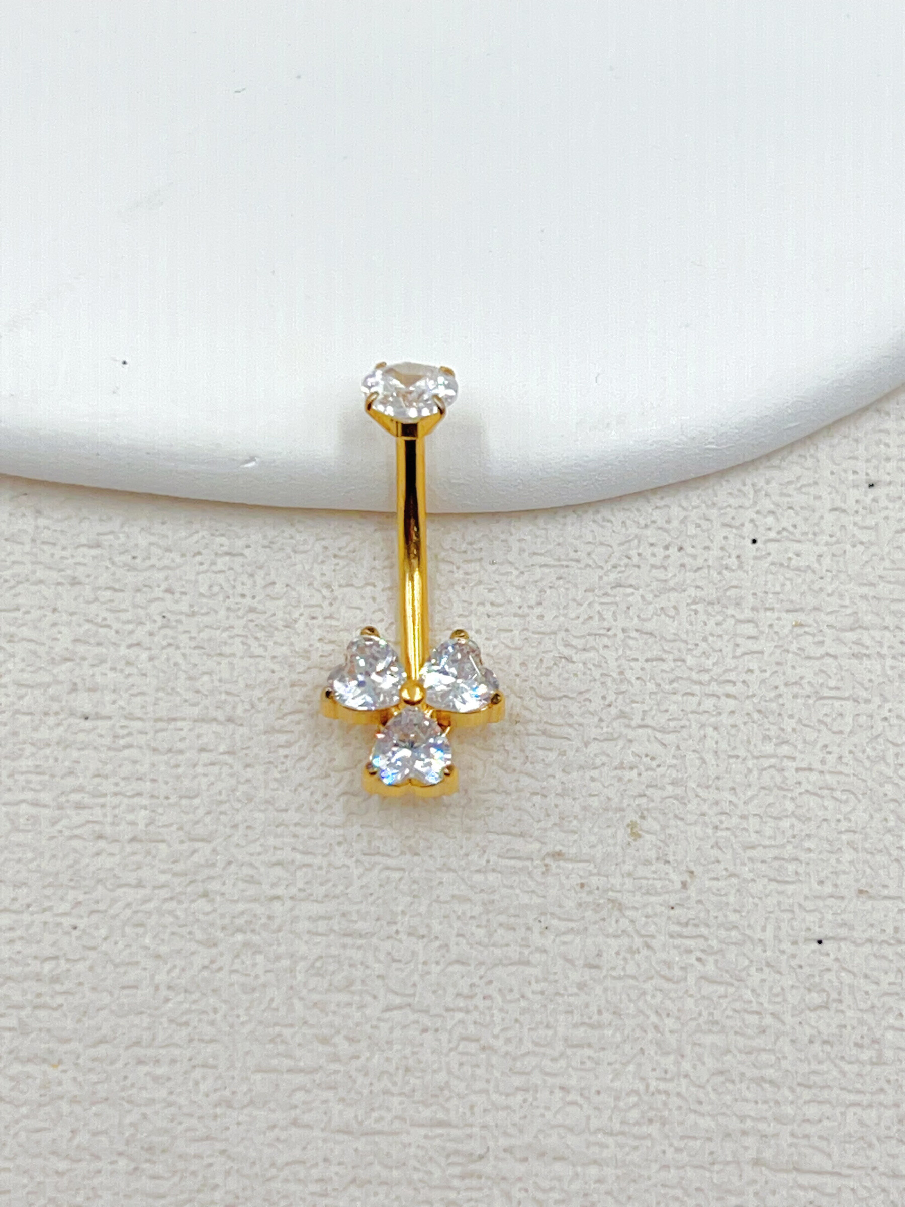 Grossista WEC Bijoux - Piercing dell'ombelico in acciaio inossidabile, zirconio