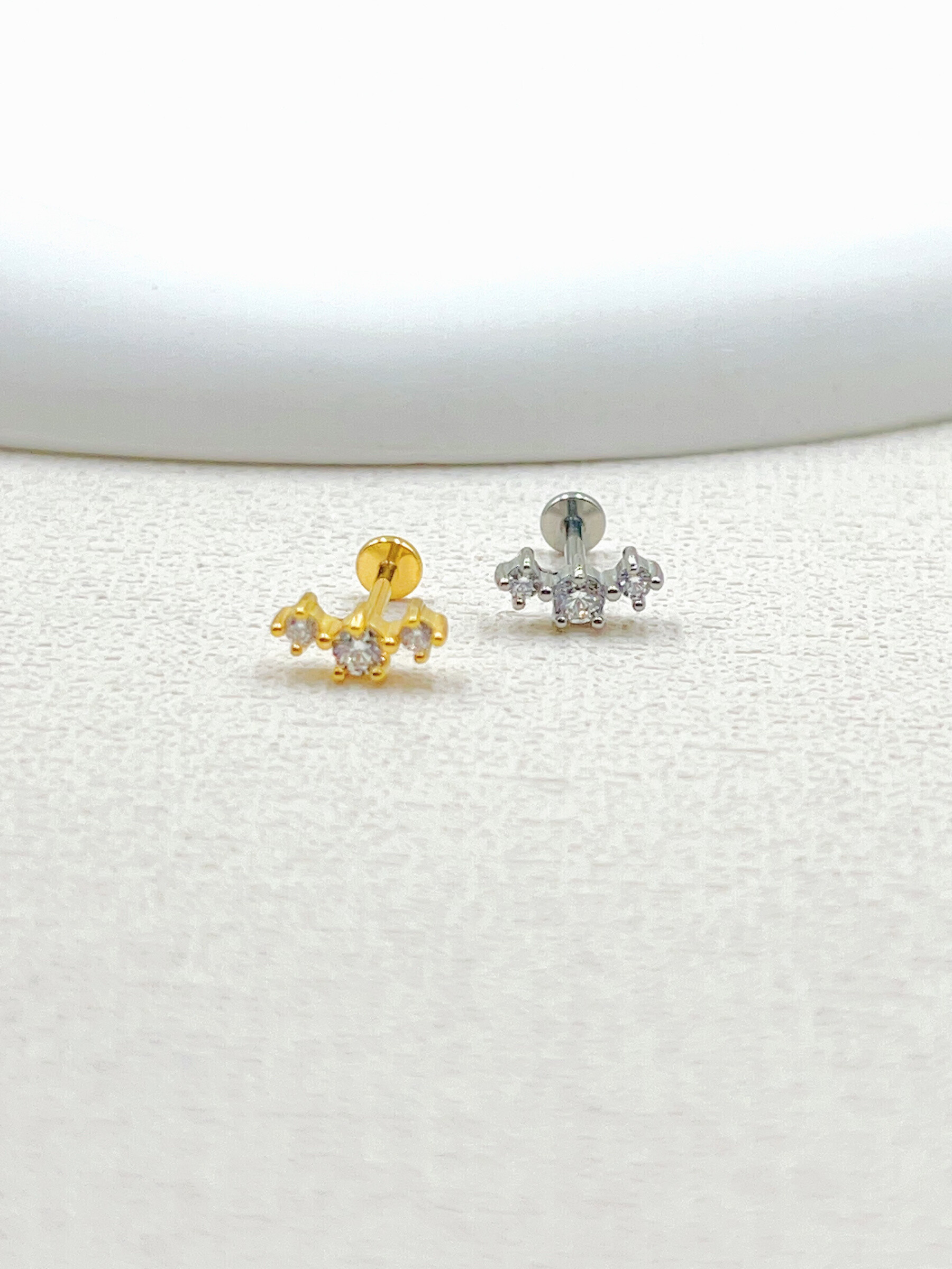 Grossista WEC Bijoux - PIERCING IN ACCIAIO, ZIRCONIO