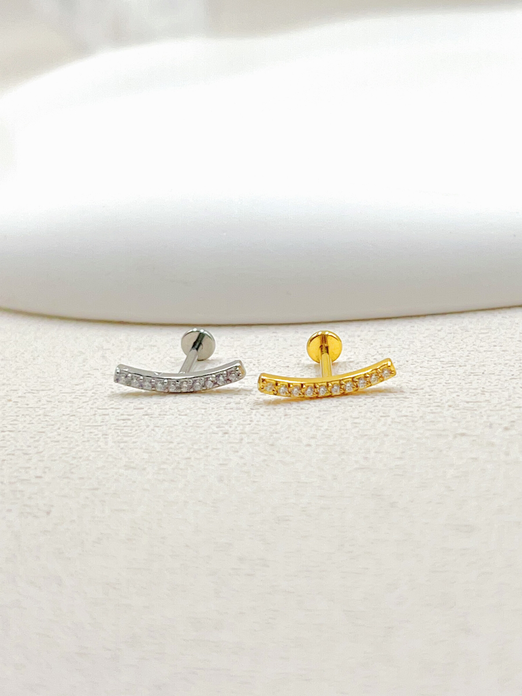 Grossista WEC Bijoux - PIERCING IN ACCIAIO, ZIRCONIO