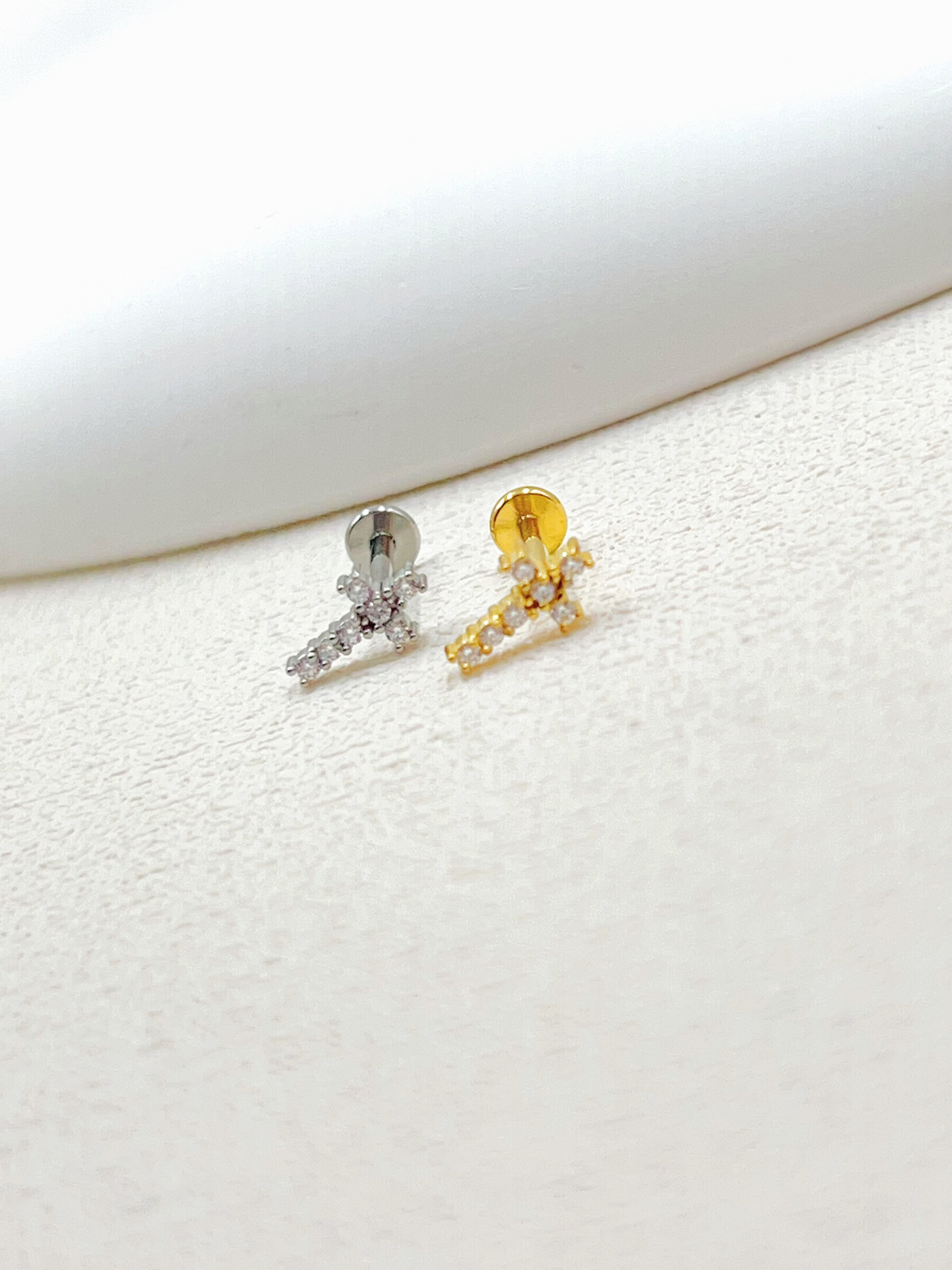 Grossista WEC Bijoux - PIERCING IN ACCIAIO, ZIRCONIO
