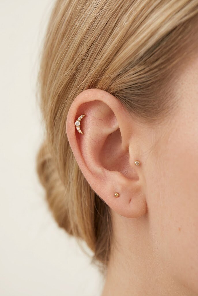 Grossiste WEC Bijoux - Piercing Élégance Céleste en Acier inoxydable