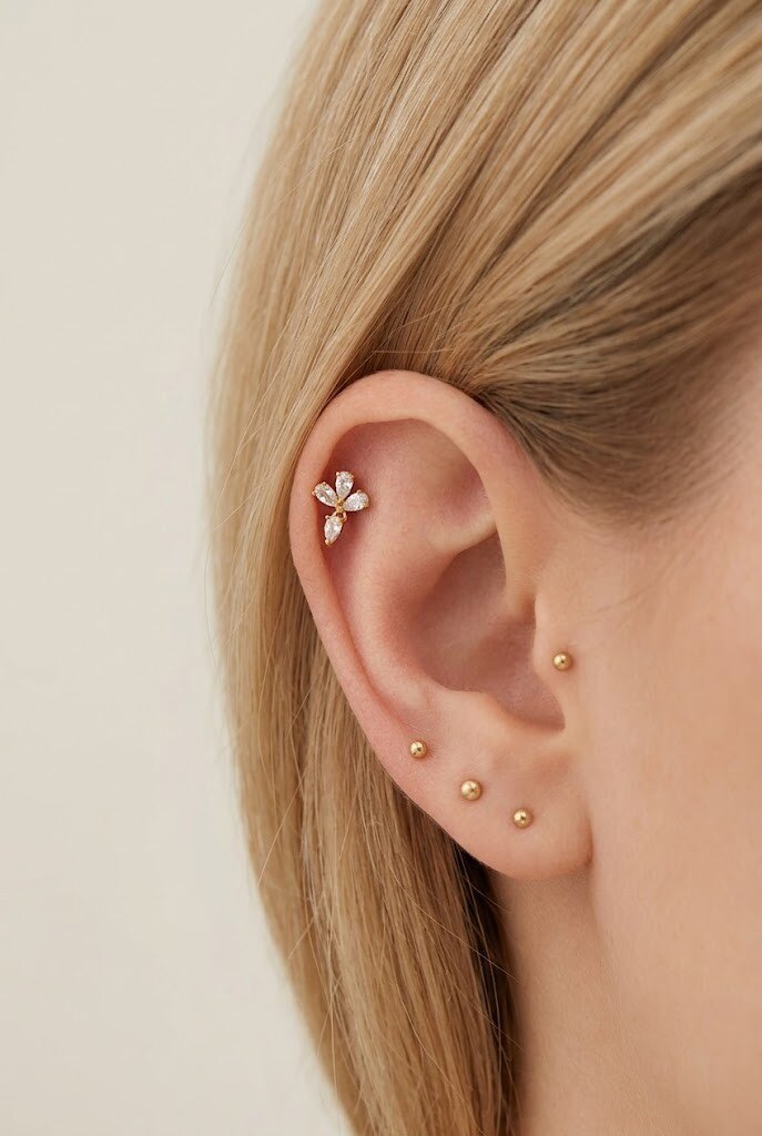 Grossiste WEC Bijoux - Piercing Marquise en Acier inoxydable & Oxydes de Zirconium