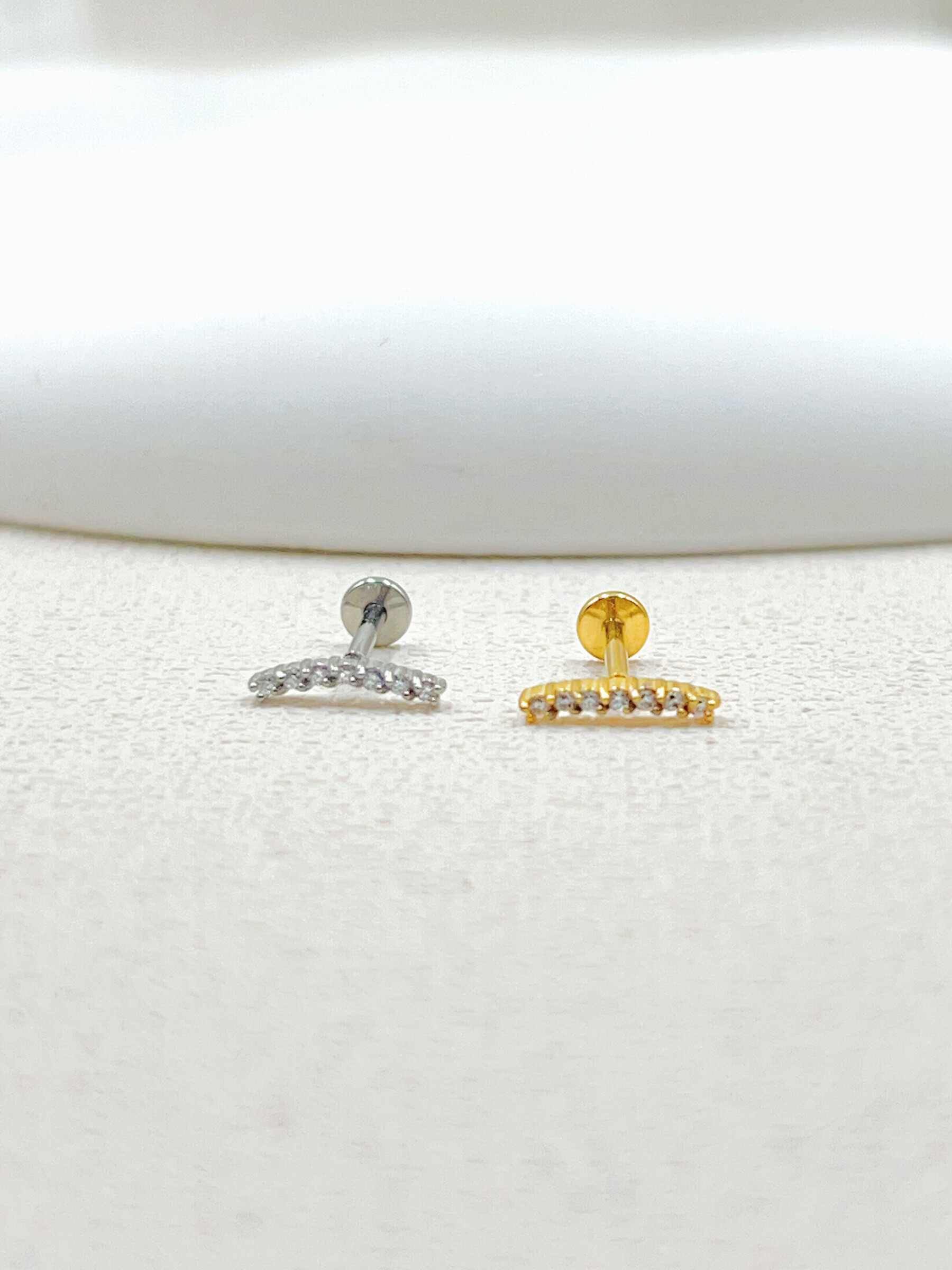 Grossista WEC Bijoux - PIERCING IN ACCIAIO, ZIRCONIO