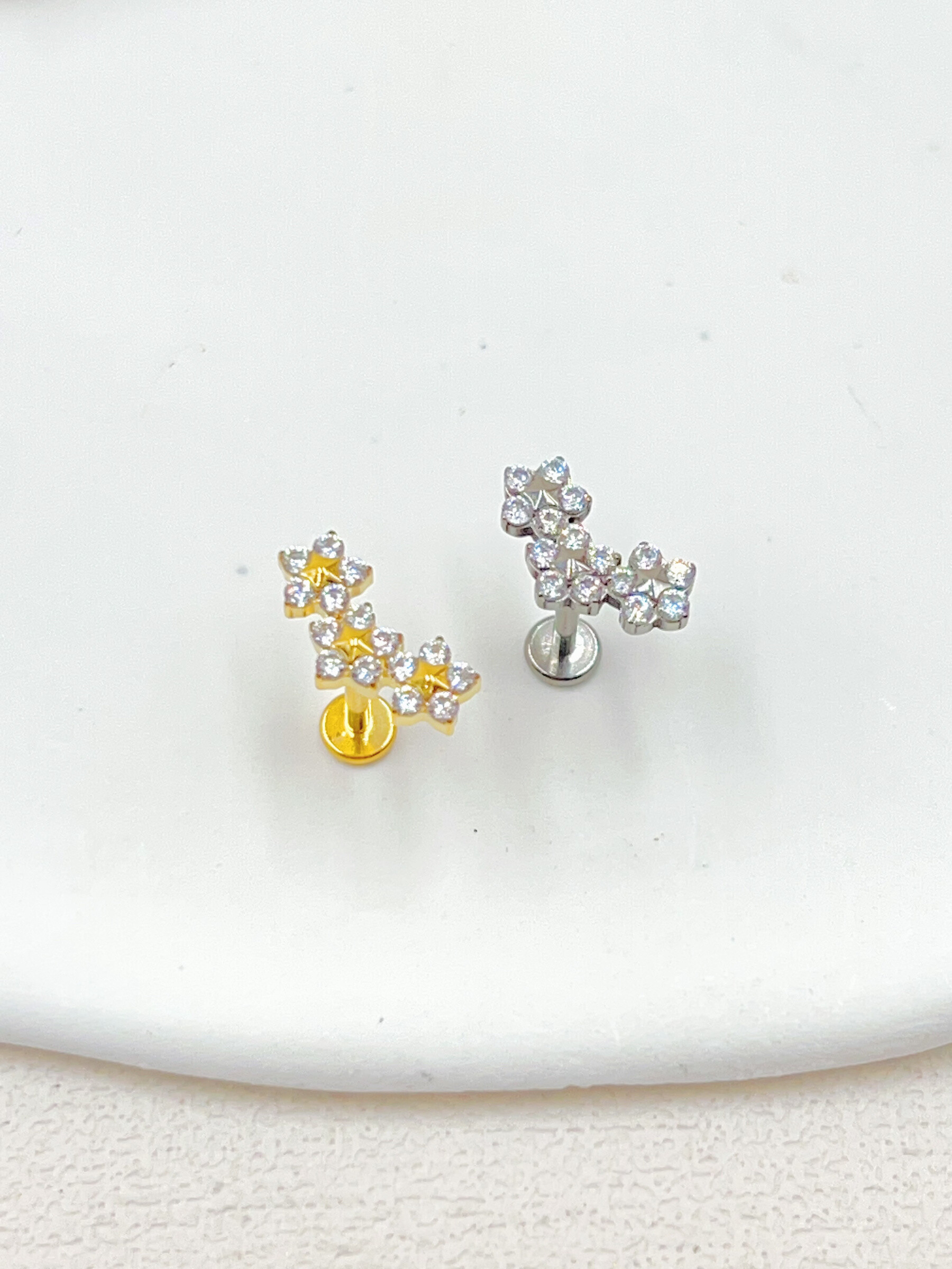 Grossista WEC Bijoux - Piercing in titanio, zirconio