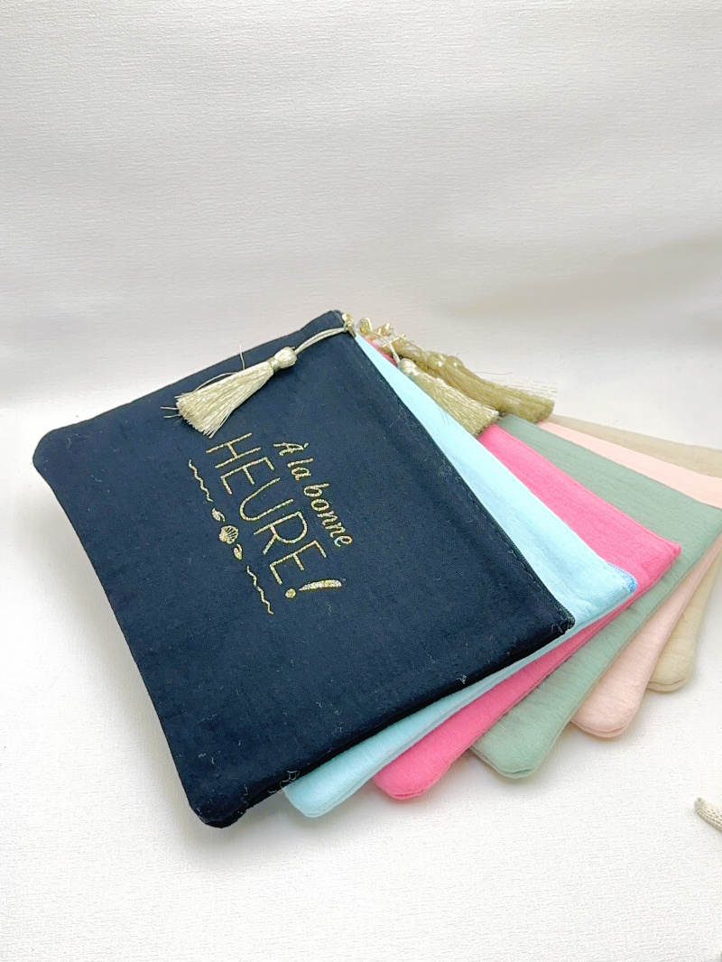 Grossiste WEC Bijoux - POCHETTE "A LA BONNE HEURE"