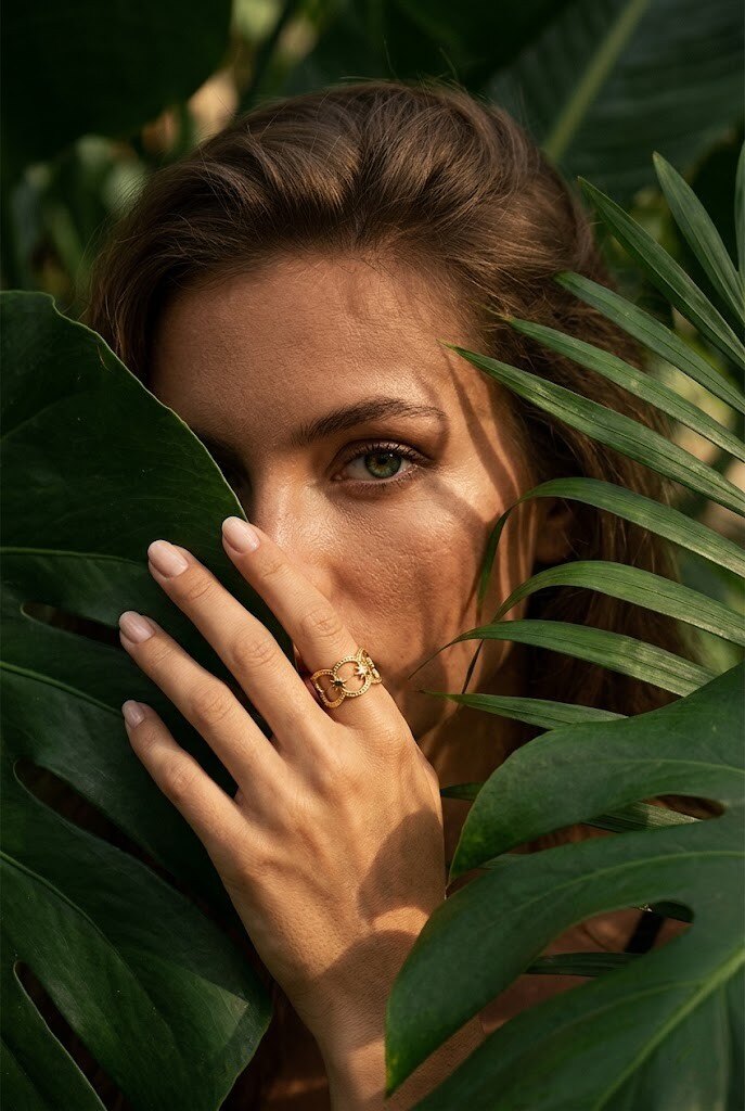 Grossiste WEC - Bague Étoiles Célestes En Acier Inoxydable