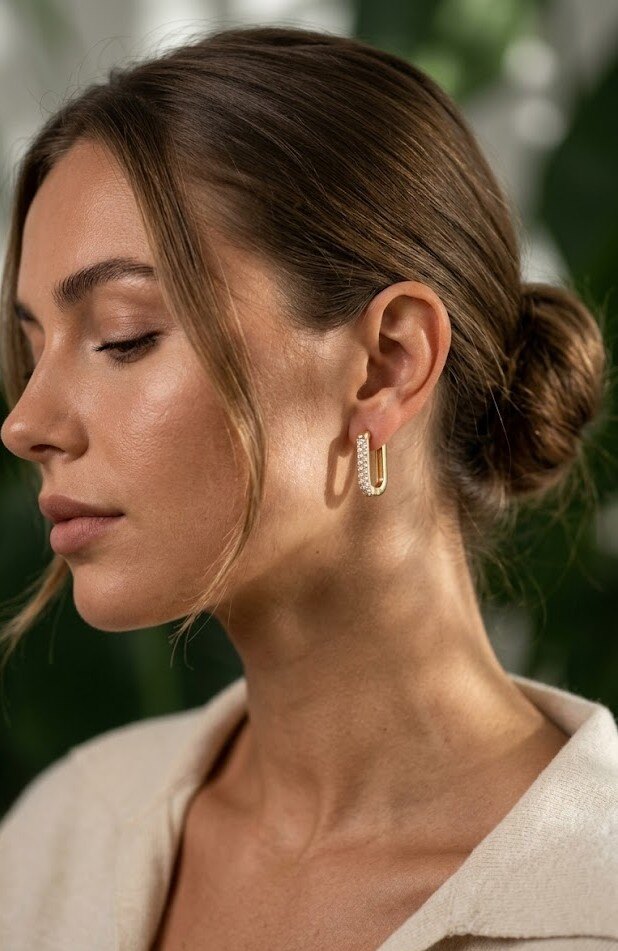 Grossiste WEC - BOUCLE D'OREILLE EN ACIER INOXYDABLE