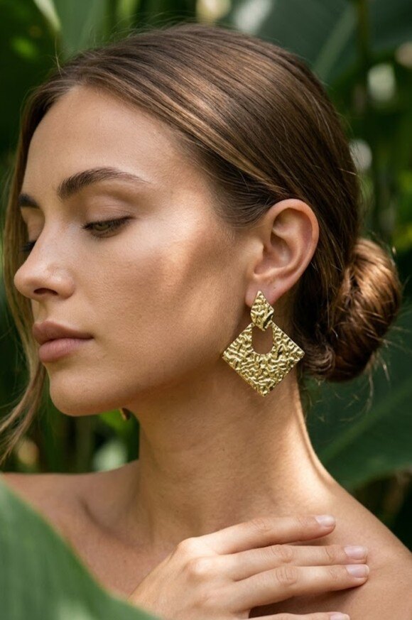 Grossiste WEC - BOUCLE D'OREILLES EN ACIER INOXYDABLE