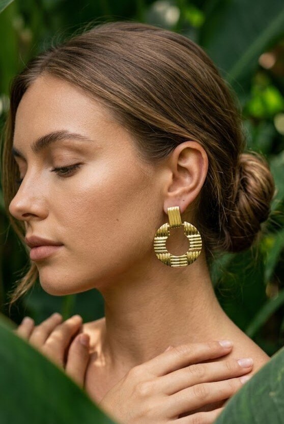Grossiste WEC - BOUCLE D'OREILLES EN ACIER INOXYDABLE