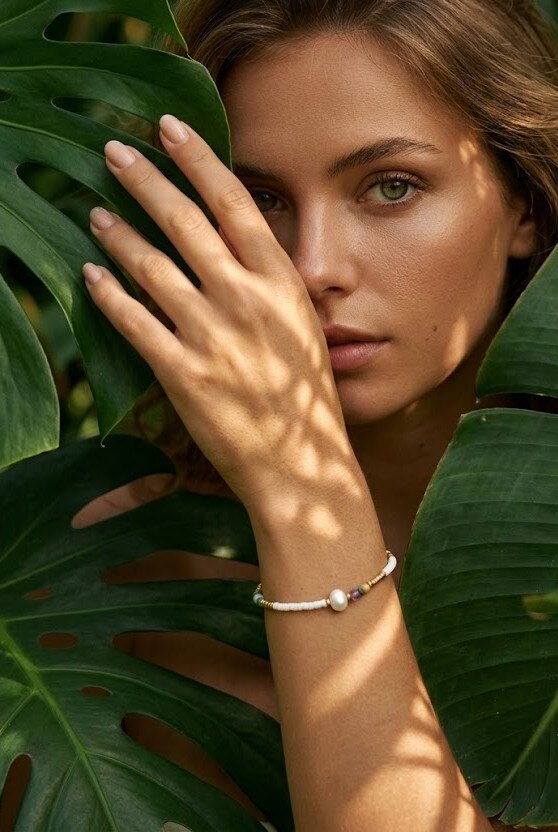 Grossiste WEC - BRACELET EN ACIER INOXYDABLE AVEC PIERRE NATURELLE