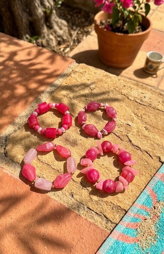 Grossiste WEC - Lot de 4 Bracelets en Résine Éclat Solaire