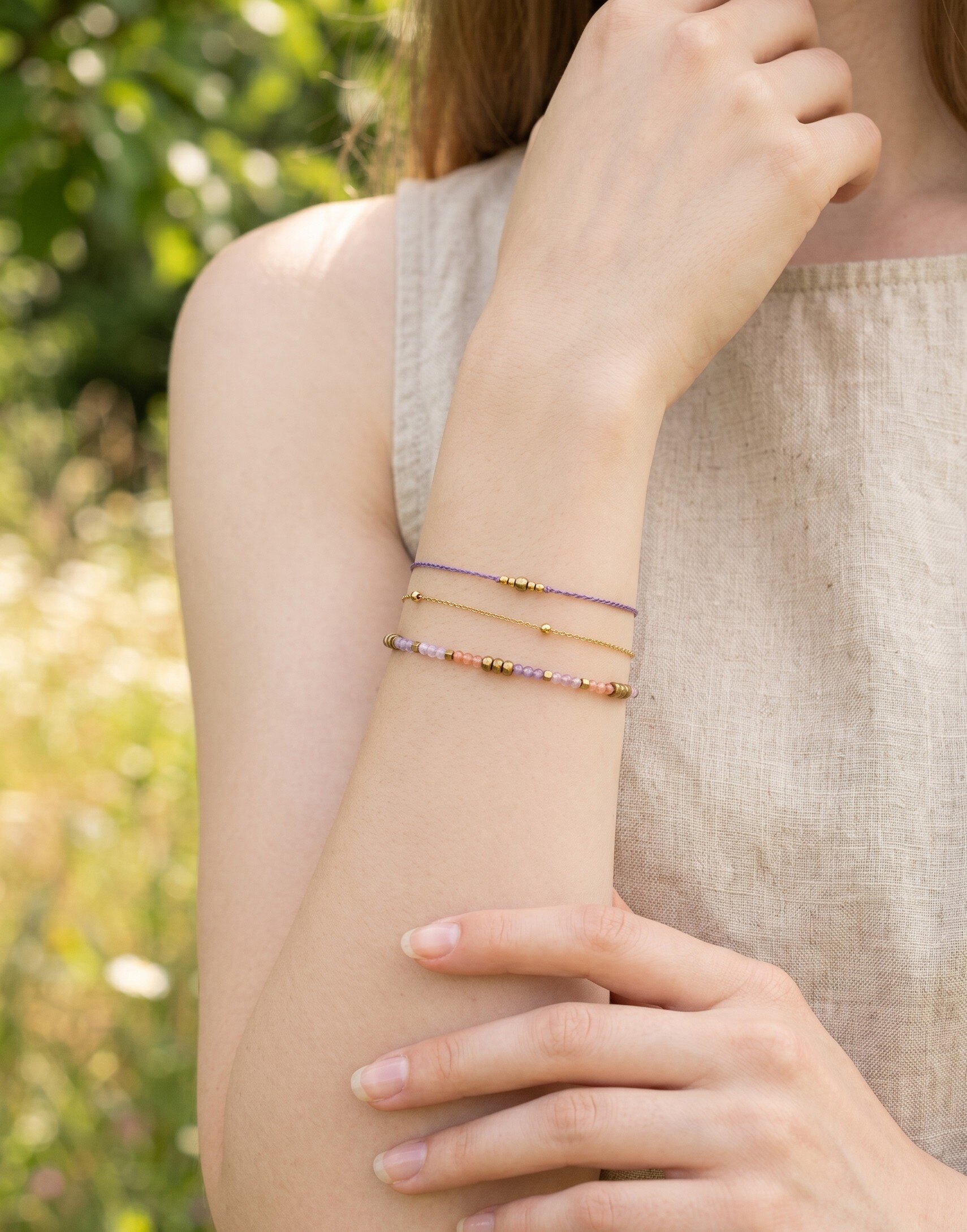 Grossiste WEC - Bracelets Multi-rangs en Acier Inoxydable - Collection Éclat Nomade