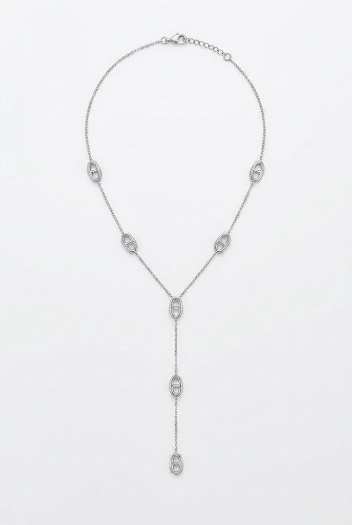 Grossiste WEC - COLLIER Y EN ACIER INOXYDABLE