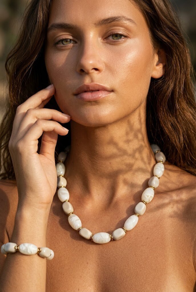 Grossiste WEC - COLLIER + BRACELET EN ACIER INOXYDABLE