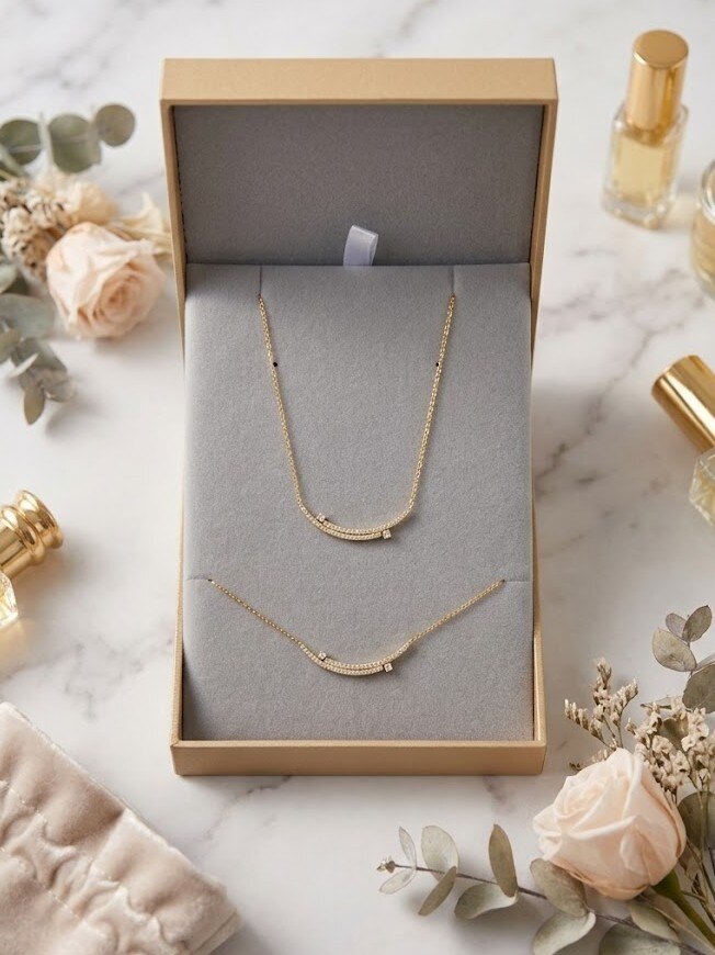 Grossiste WEC - Coffret Duo Élégance : Collier & Bracelet en Acier Inoxydable