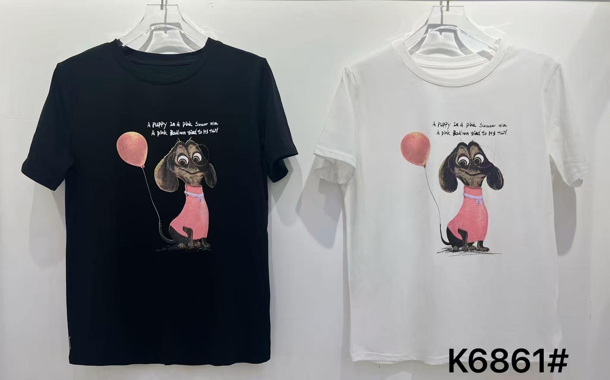 Wholesaler WEILCO - BI-STRETCH T-SHIRT WITH DOG AND BALLOON