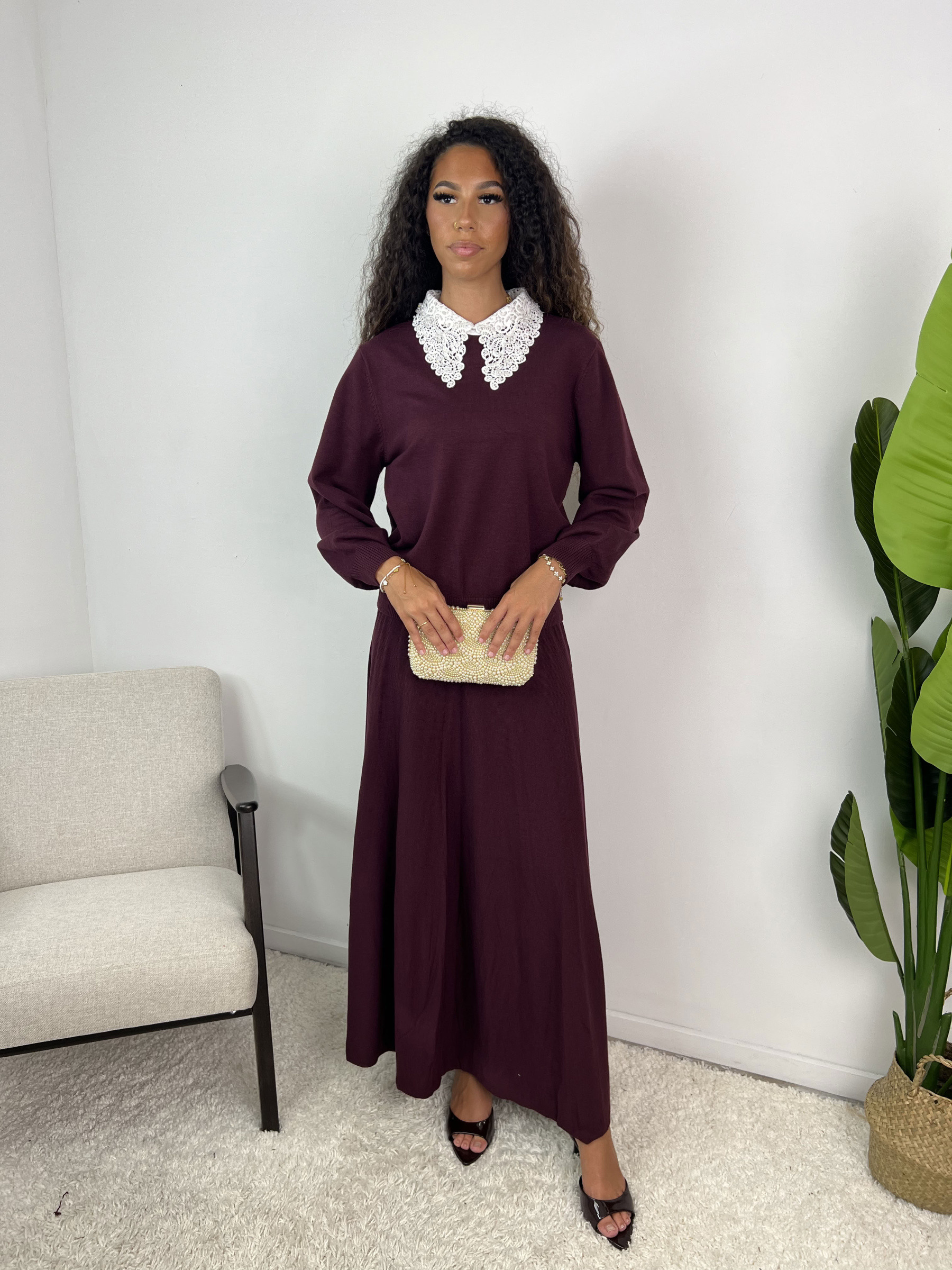 Wholesaler White Icy by Shako - Maëlys Skirt Set