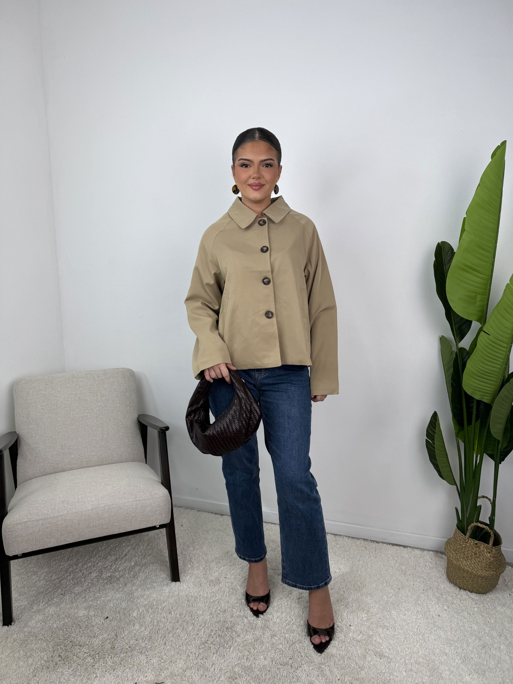 Grossiste White Icy by Shako - Trench Court Éloane