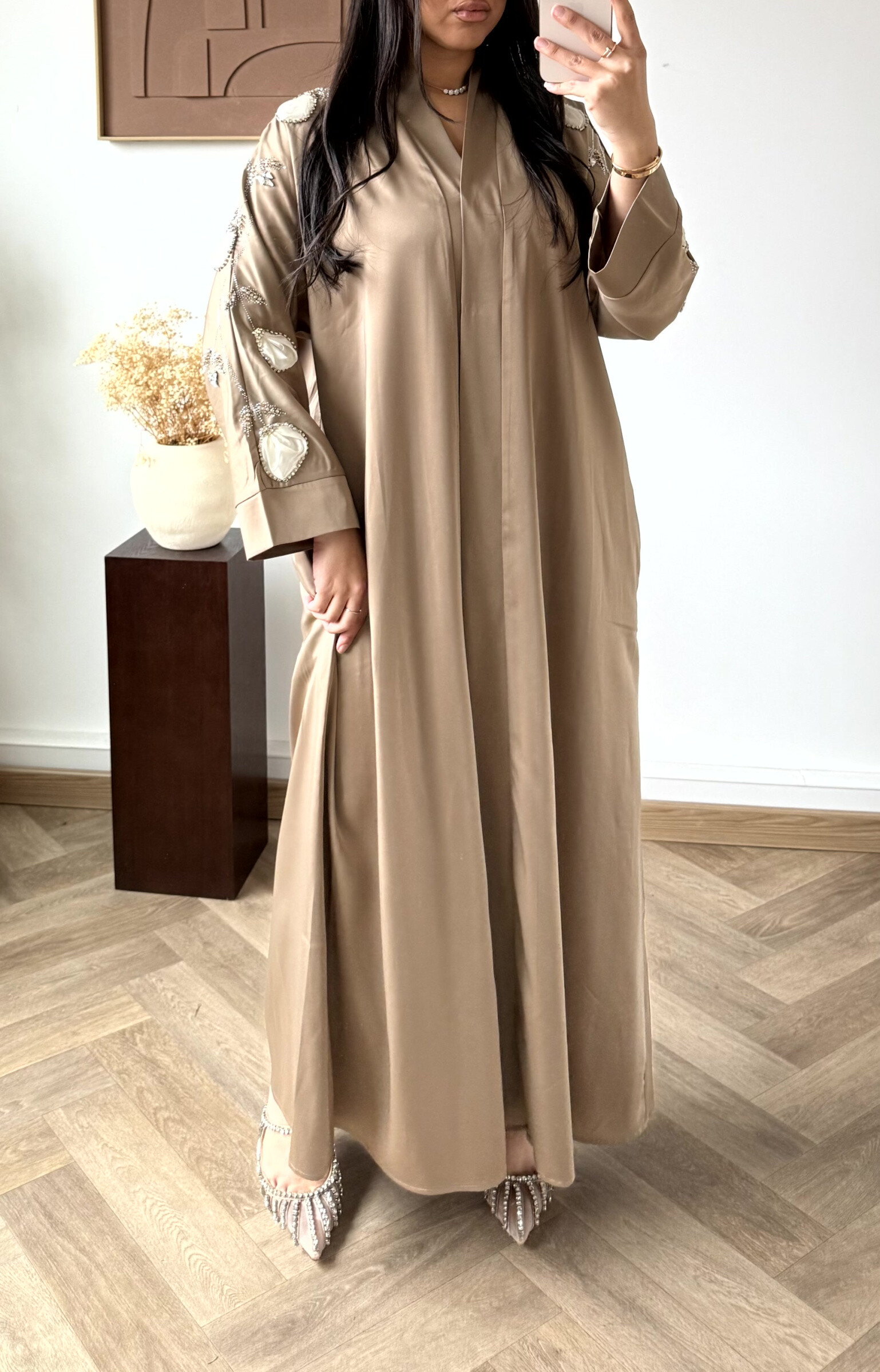 Grossista White Icy - Abaya da festa