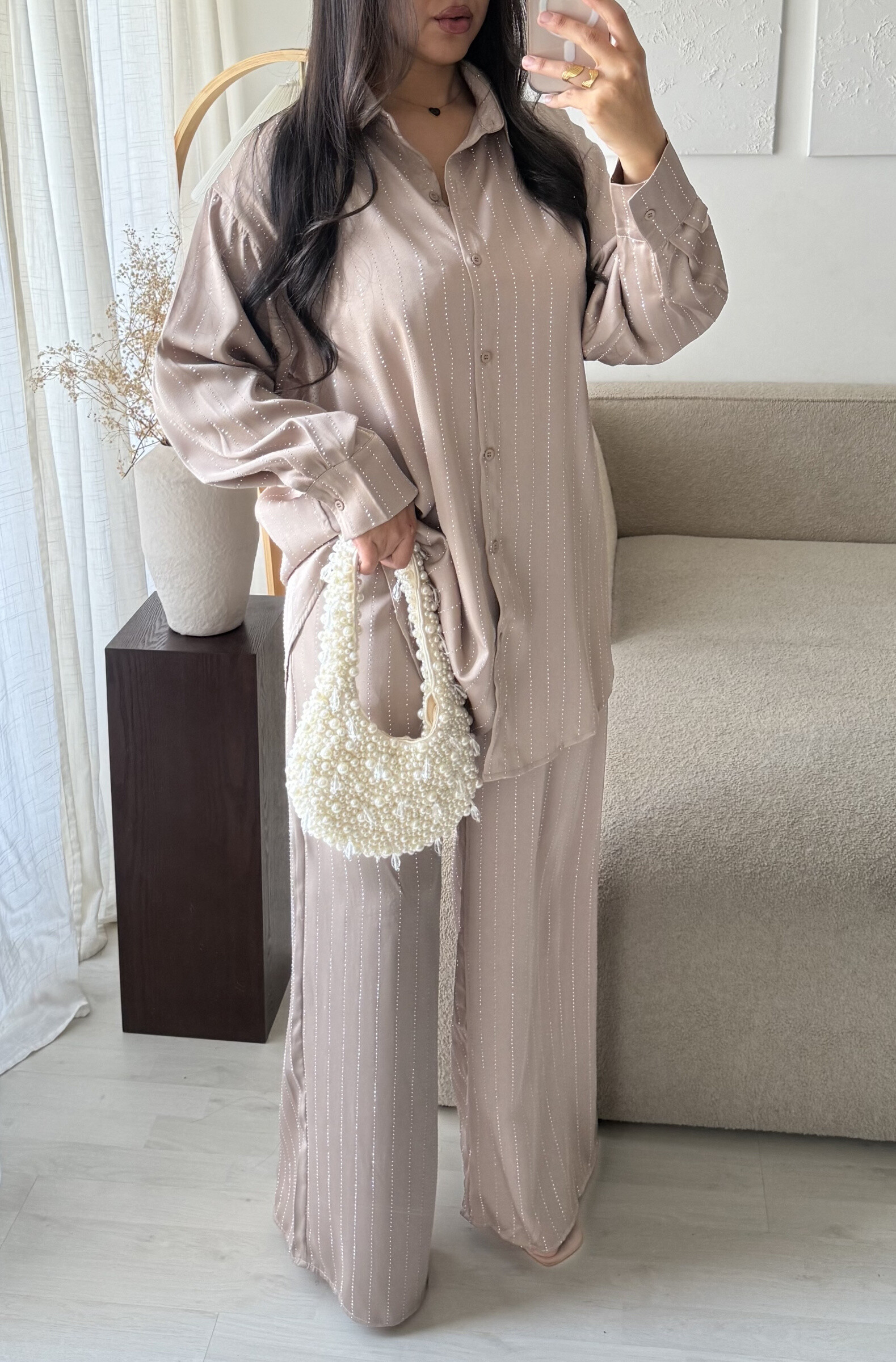 Wholesaler White Icy - Linear Rhinestone Set