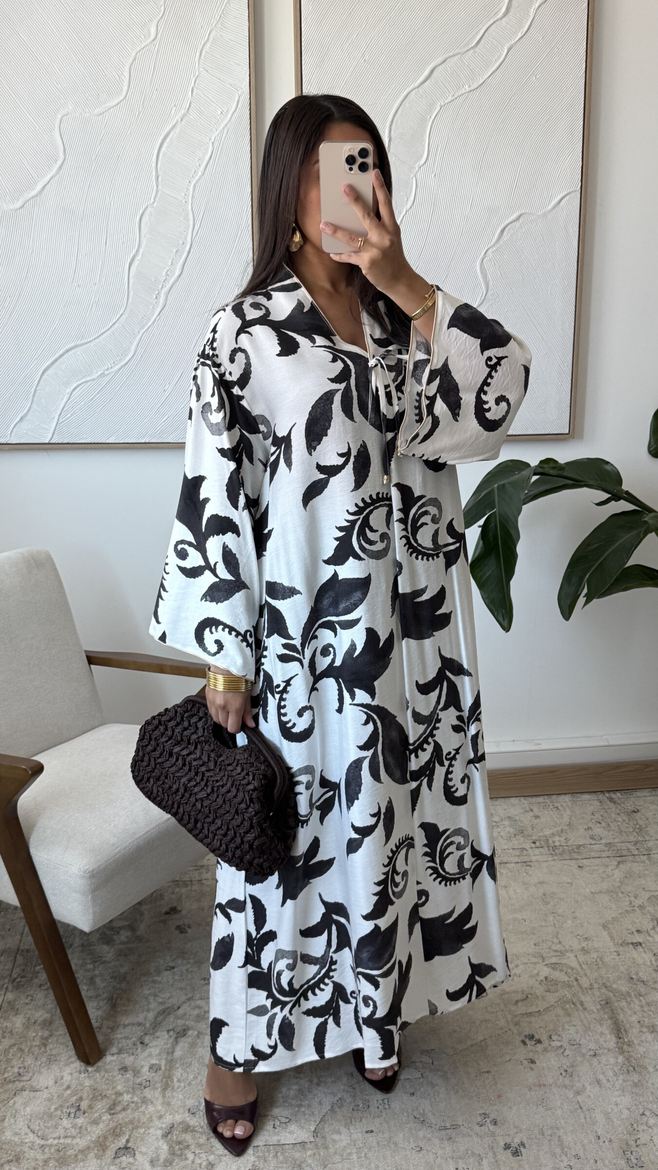 Wholesaler White Icy - Colorful print dress