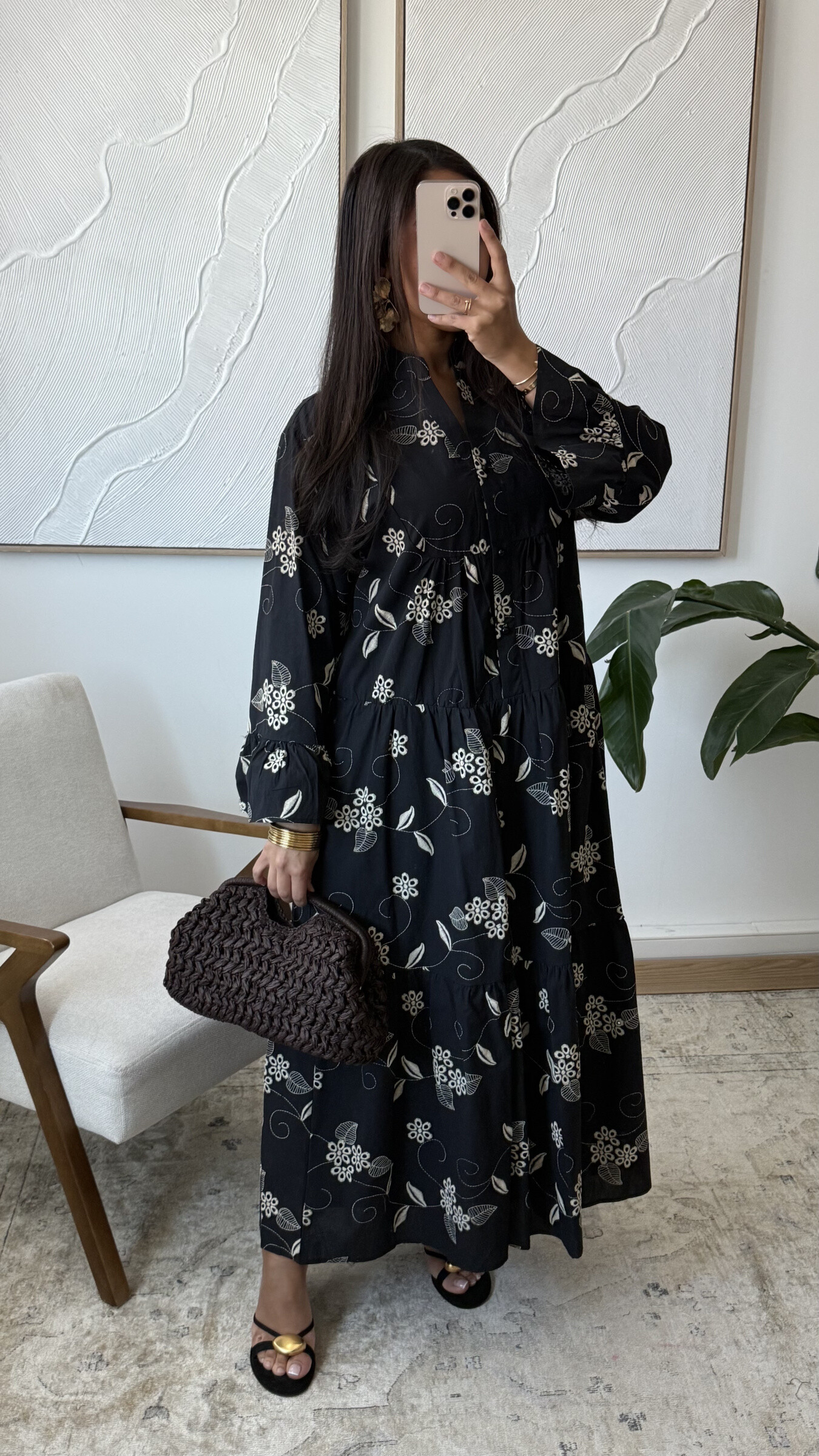 Wholesaler White Icy - English embroidery dress