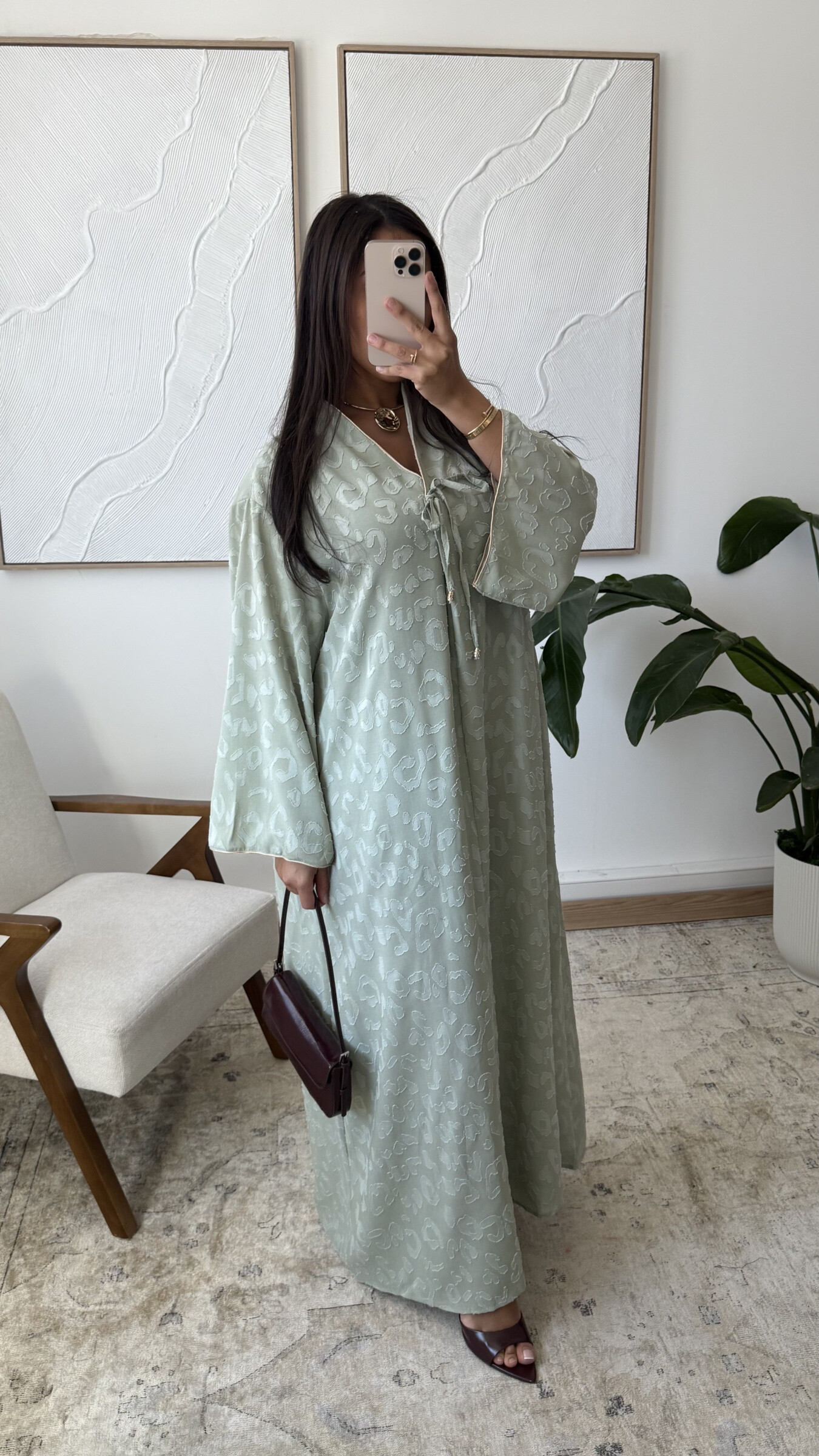 Wholesaler White Icy - Léopard embroidery dress