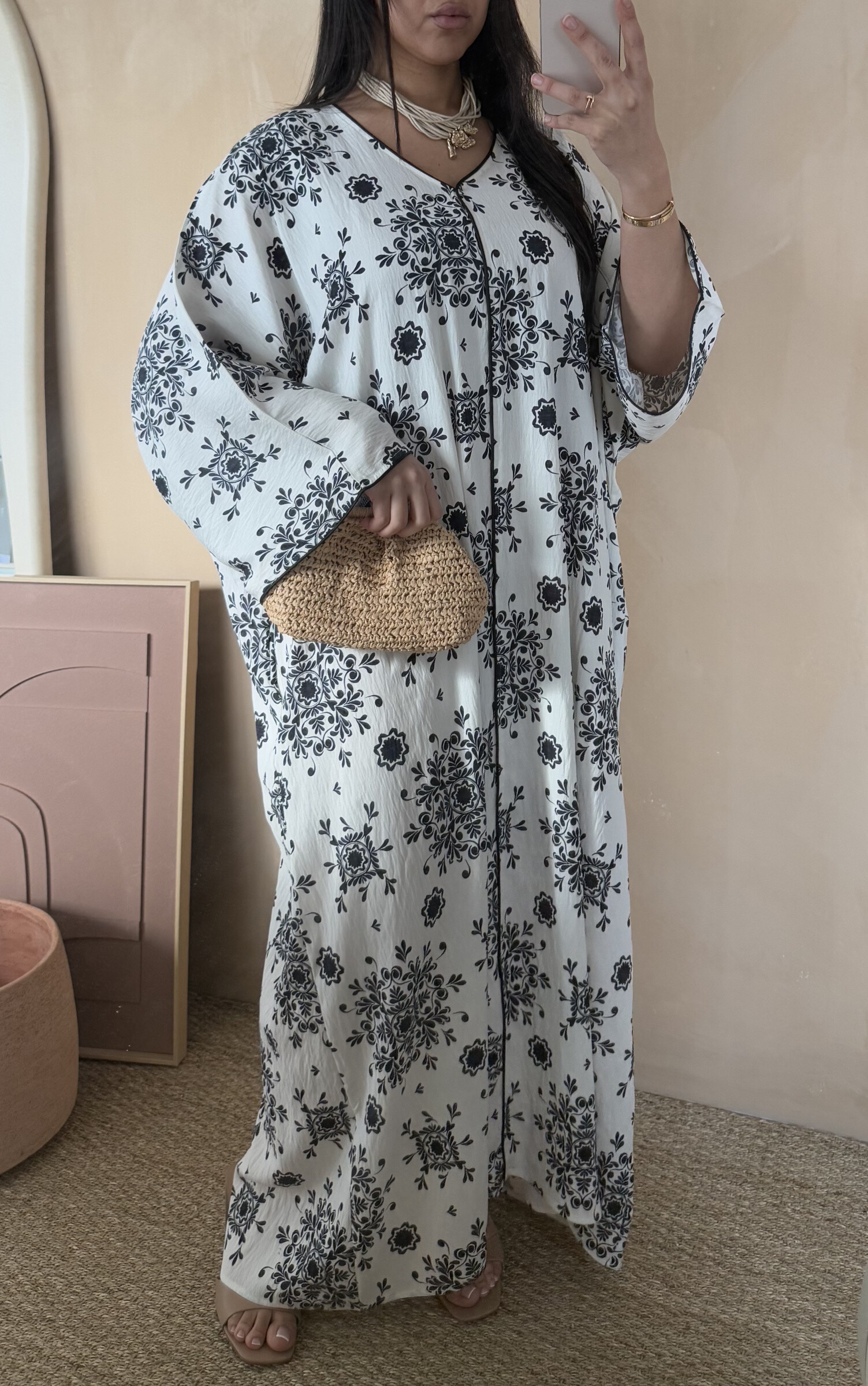 Wholesaler White Icy - Colorful print dress