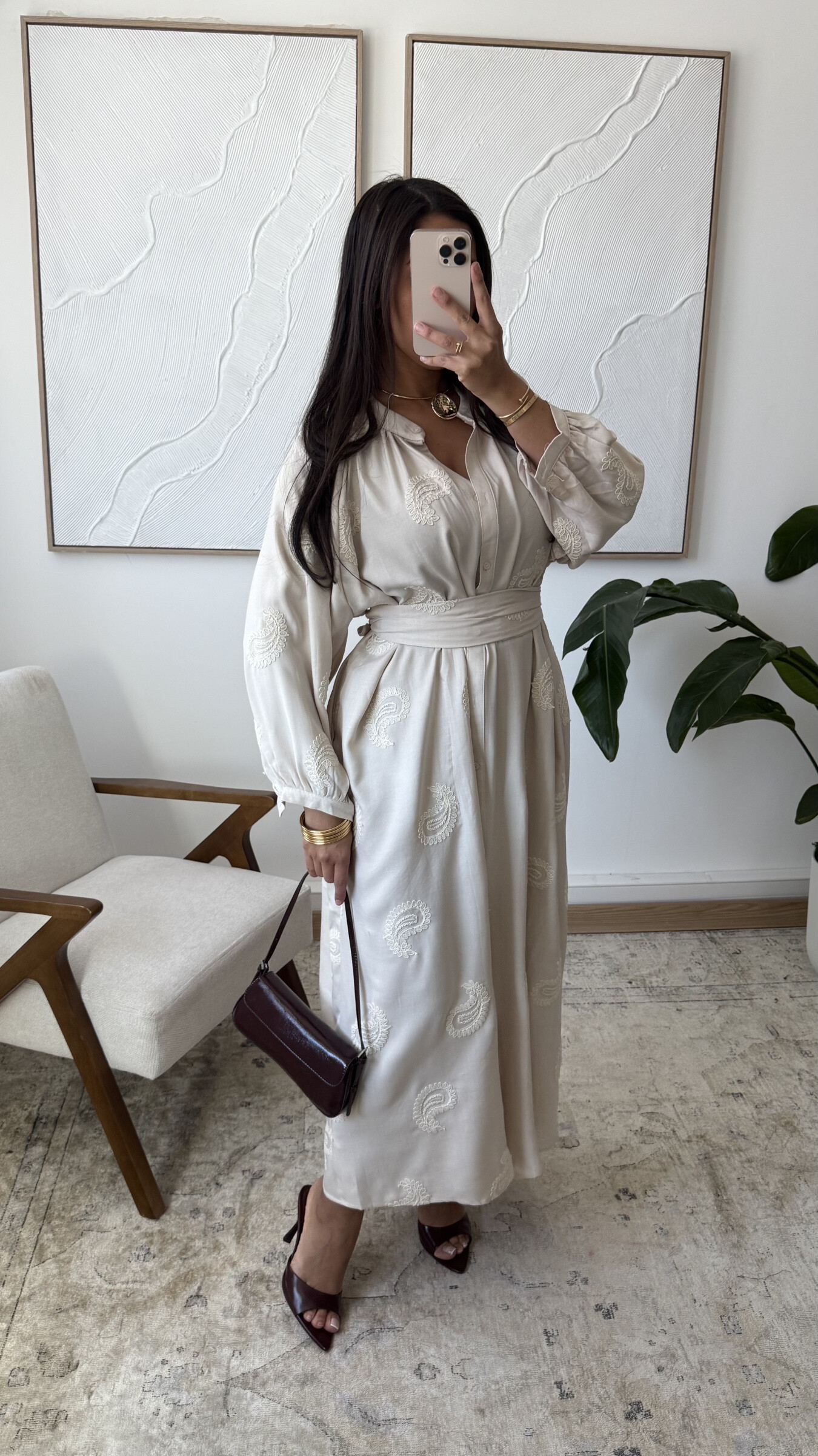 Wholesaler White Icy - Embroidery dress